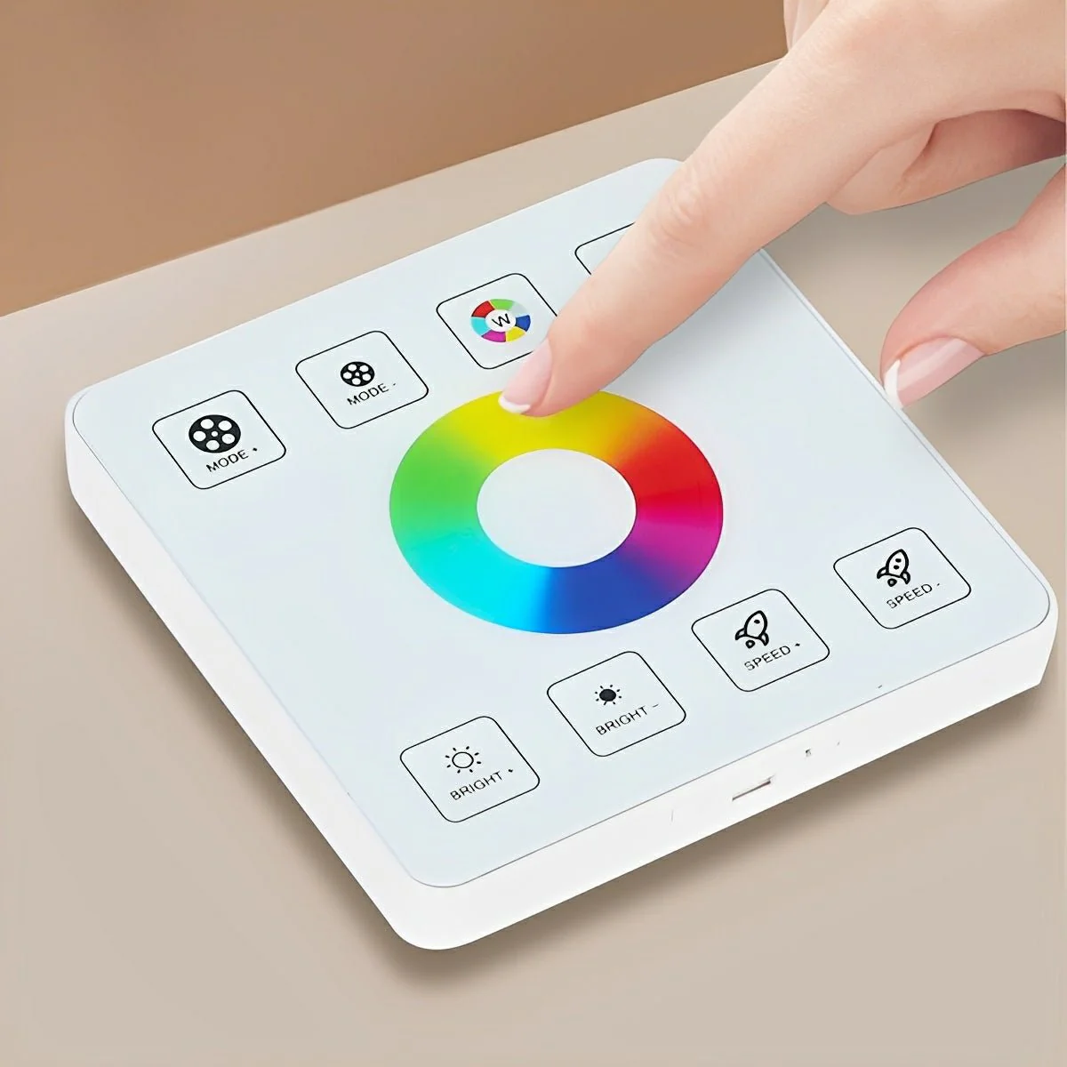 12/24V 10A LED Light Dimmer Wall Switch Controller For LED Flexible Linear Light - Image 2