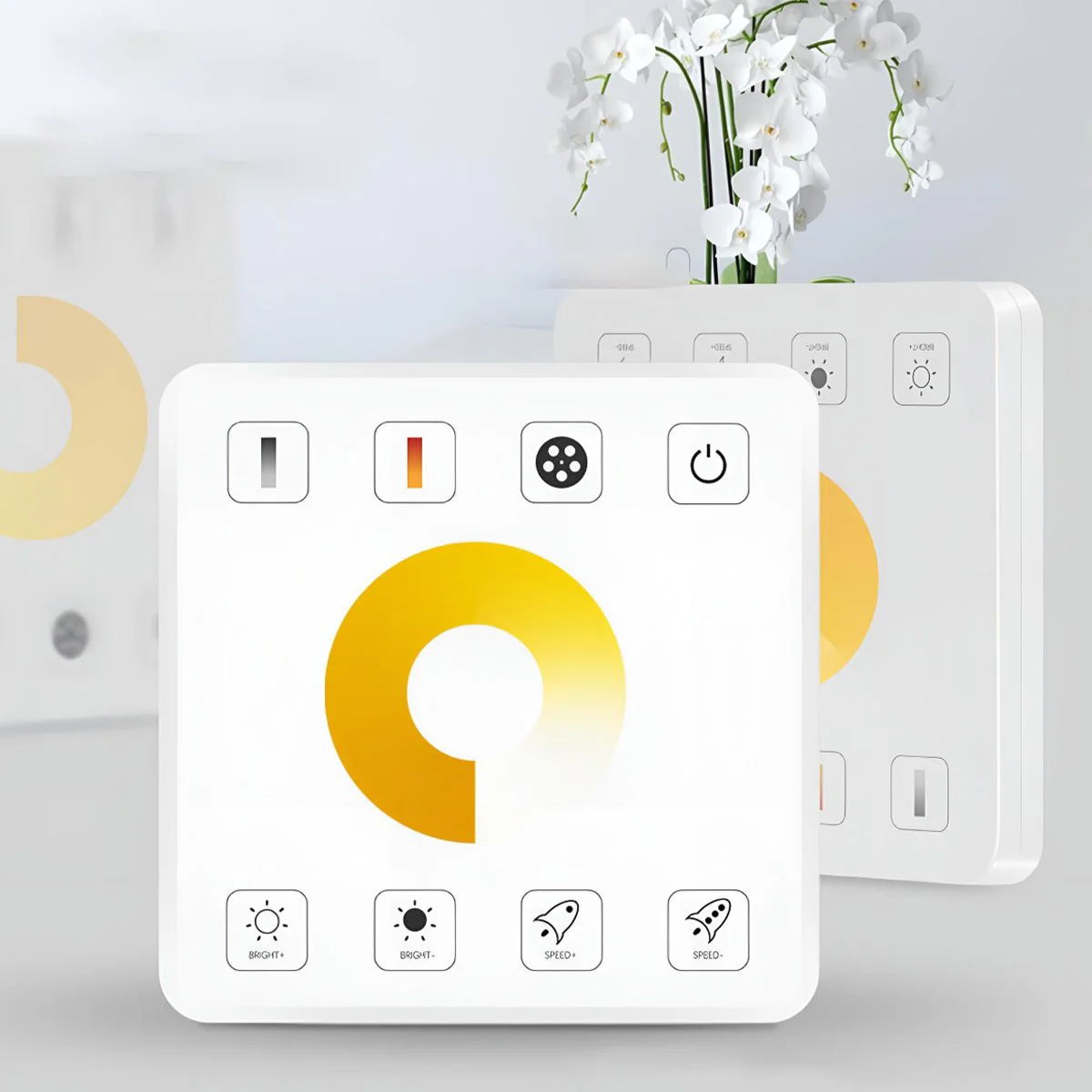 12/24V 10A LED Light Dimmer Wall Switch Controller For LED Flexible Linear Light - Image 5