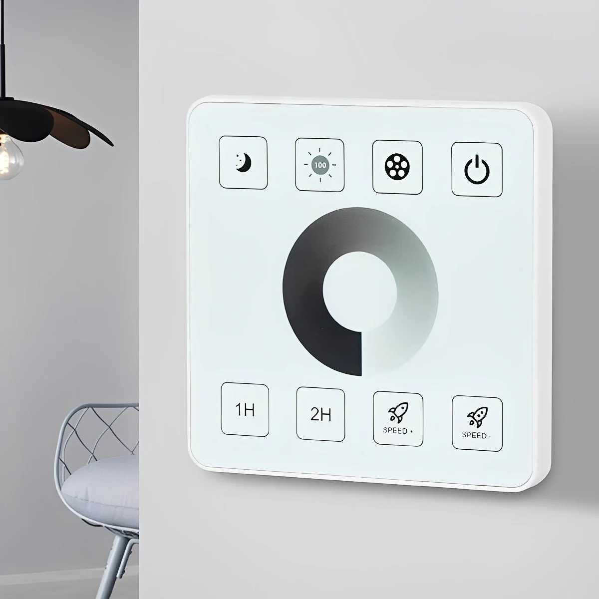 12/24V 10A LED Light Dimmer Wall Switch Controller For LED Flexible Linear Light - Image 7