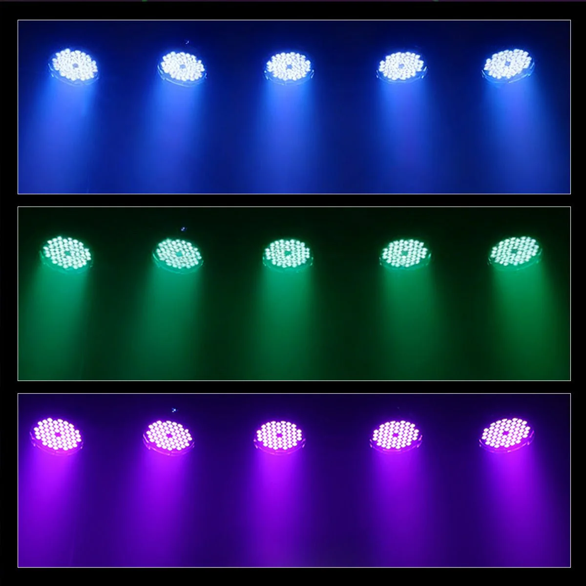 162W 54 LED Beam Spot Light Special Effects Lighting - Image 7