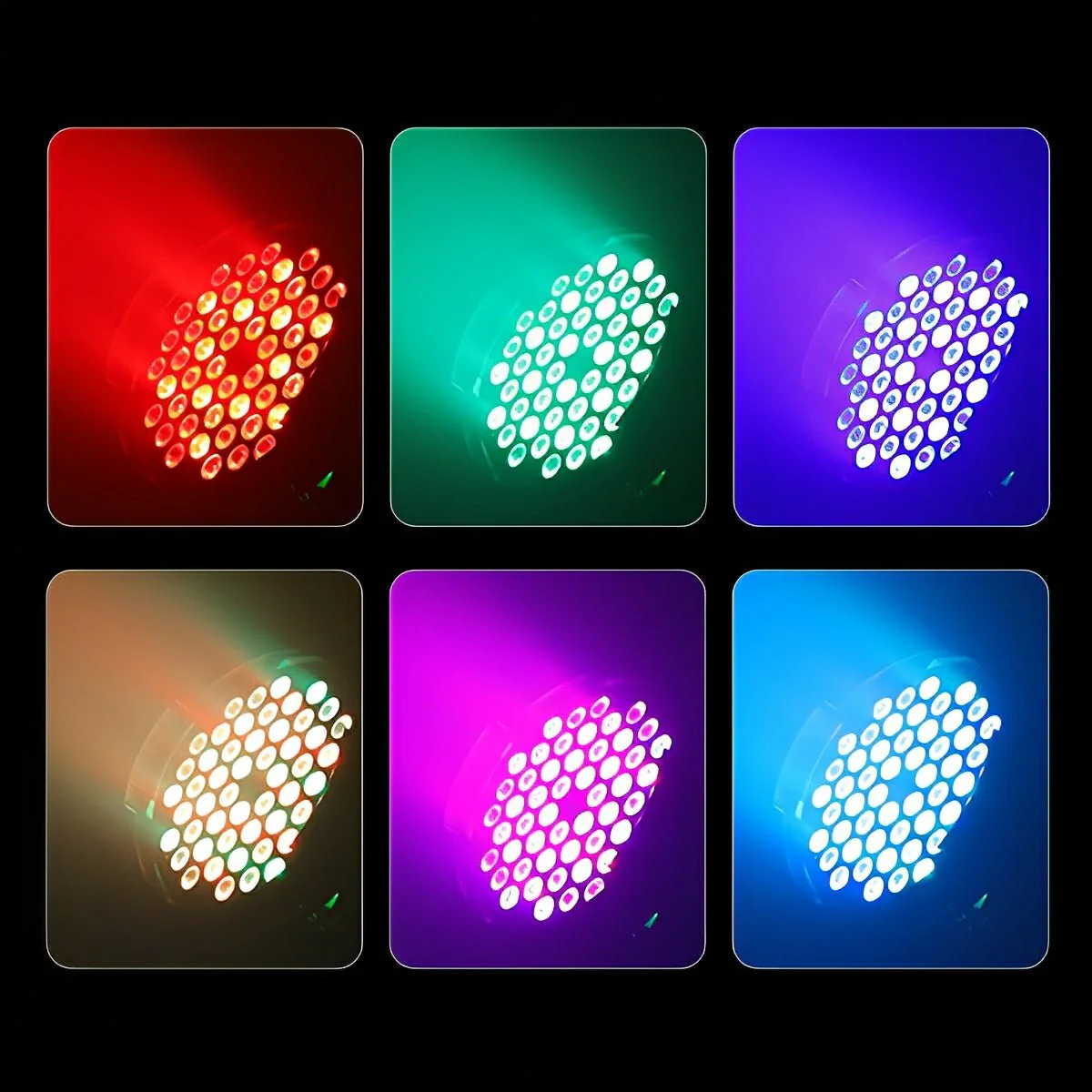 162W 54 LED Beam Spot Light Special Effects Lighting - Image 8