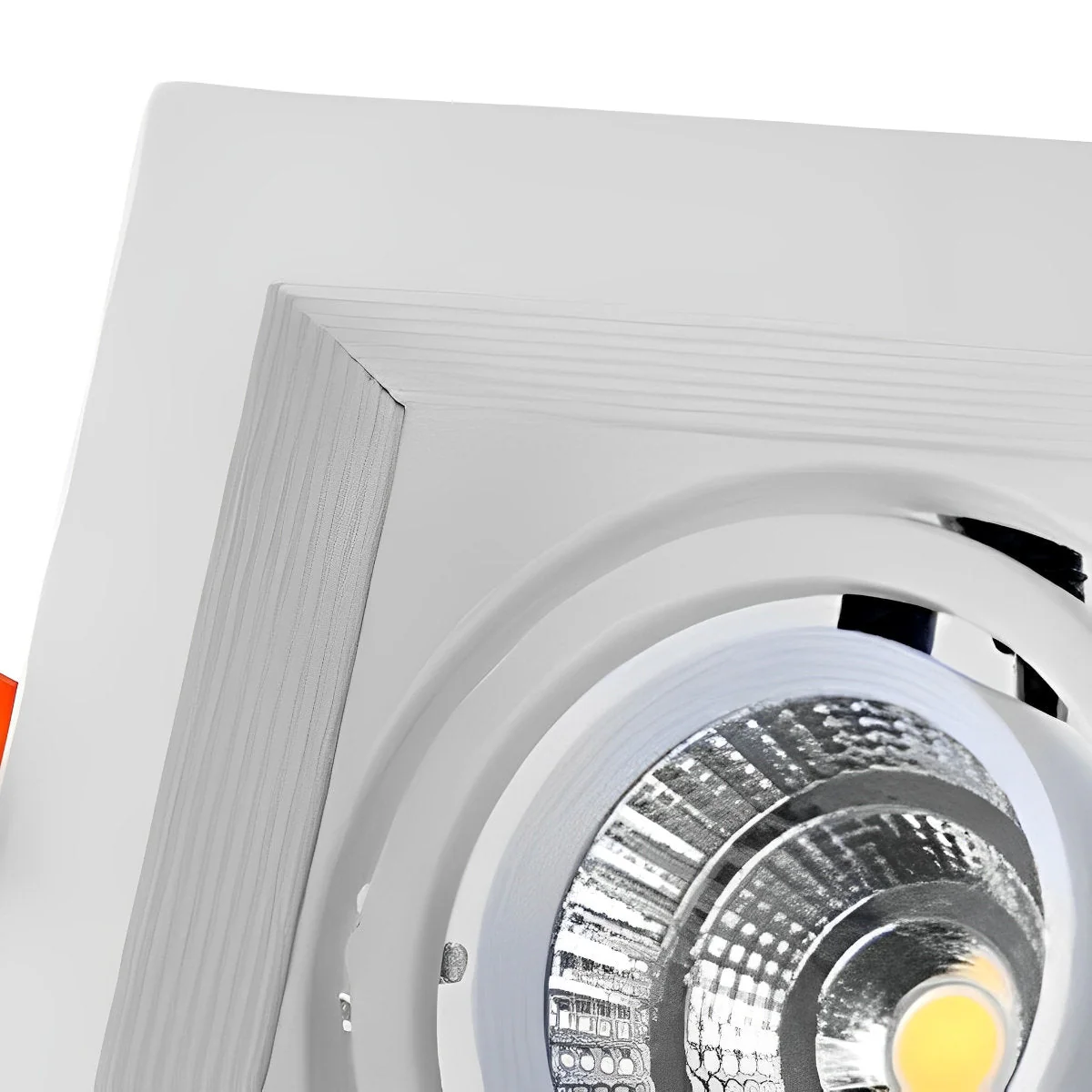 Rectangular Lights Adjustable Three Step Dimming Recessed Spotlight - Image 11