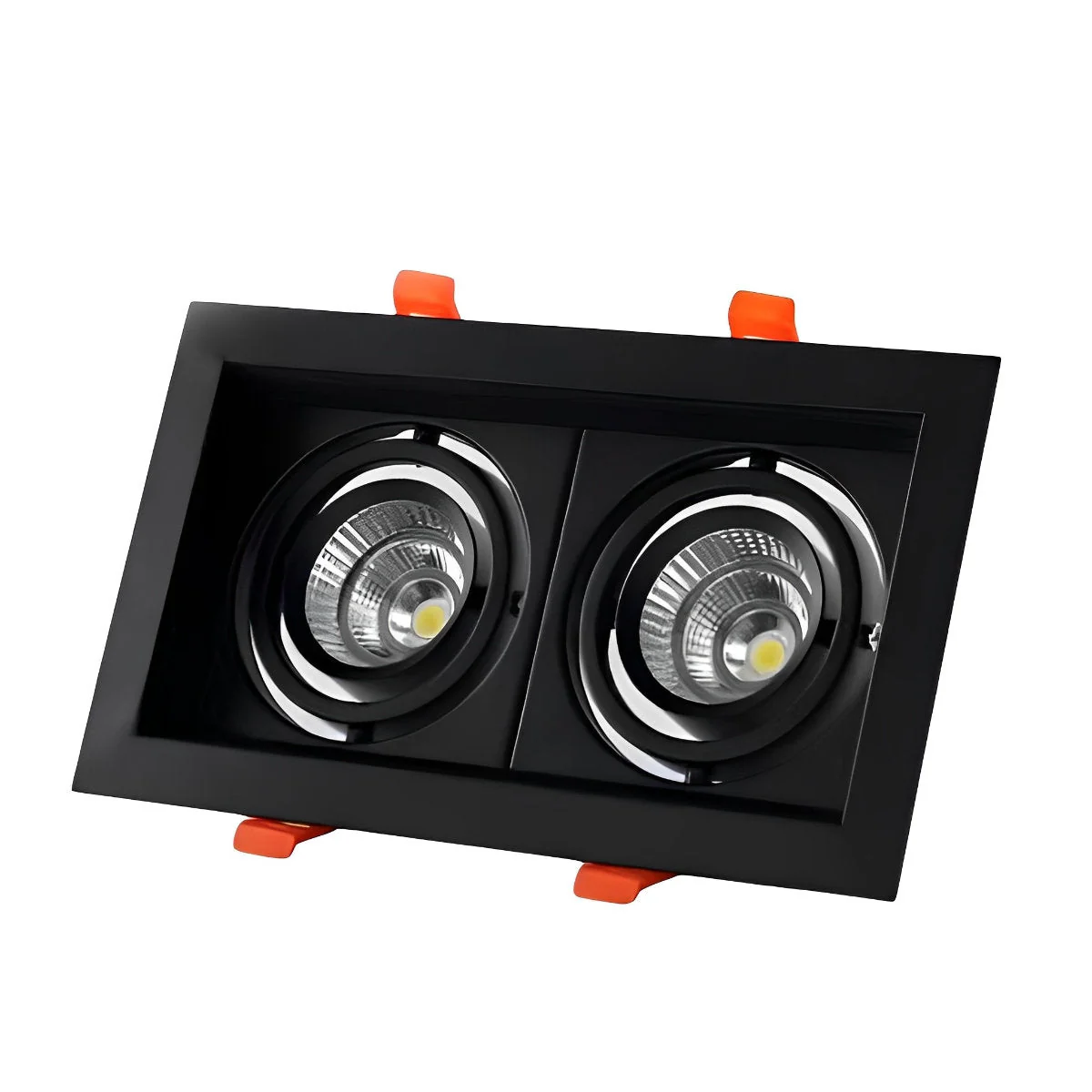 Rectangular Lights Adjustable Three Step Dimming Recessed Spotlight - Image 9
