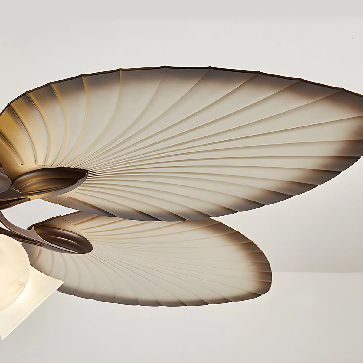 20.47 '' DC Motor Variable Frequency 5-Leaf Palm Leaf Ceiling Fan - Image 10