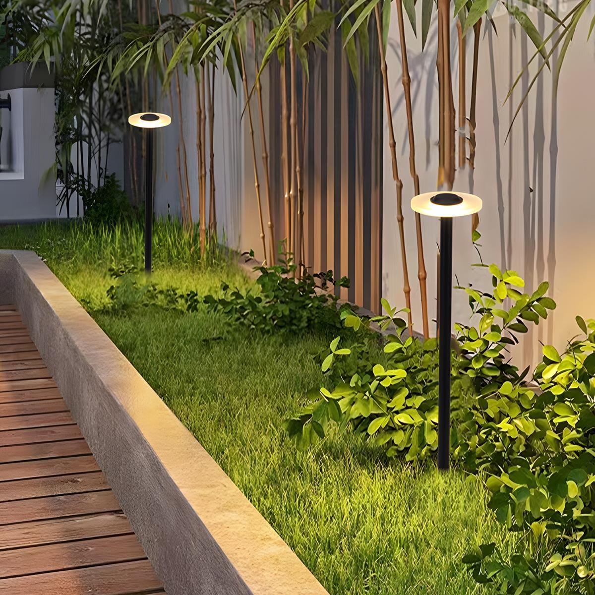 24V Waterproof Dish LED Outdoor Lawn Landscape Lighting Low Voltage - Image 3