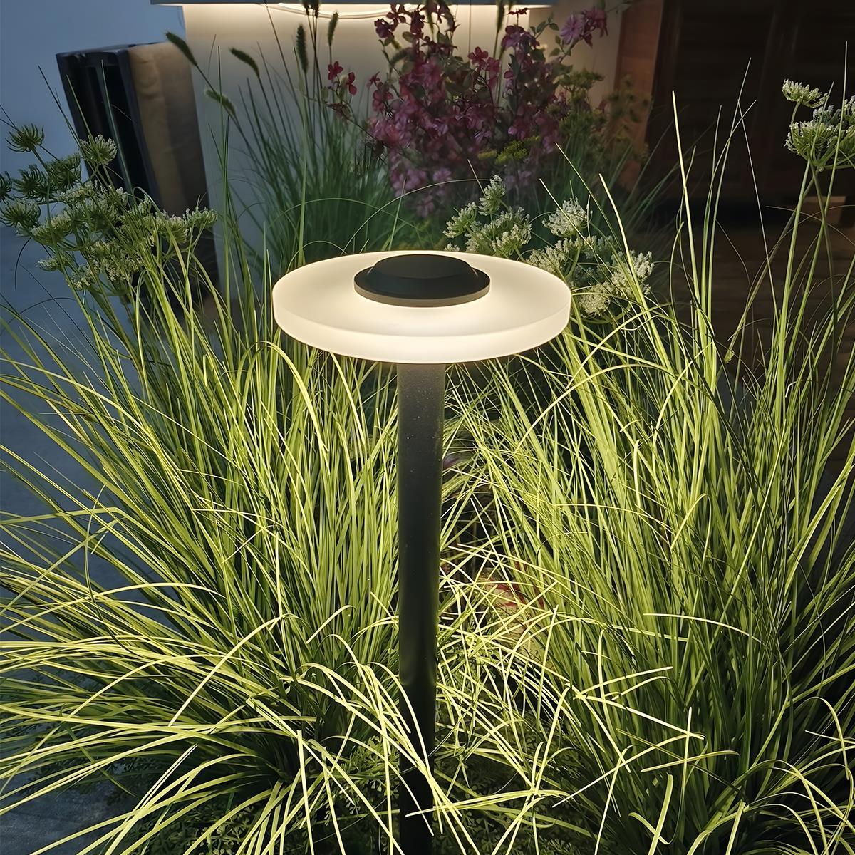 24V Waterproof Dish LED Outdoor Lawn Landscape Lighting Low Voltage - Image 4