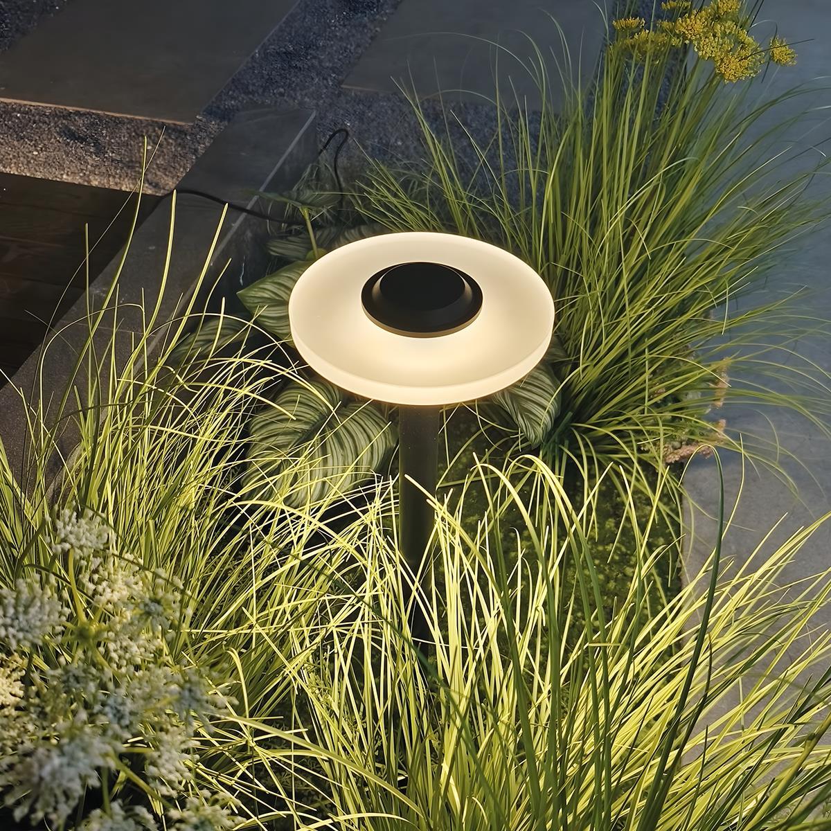 24V Waterproof Dish LED Outdoor Lawn Landscape Lighting Low Voltage - Image 6