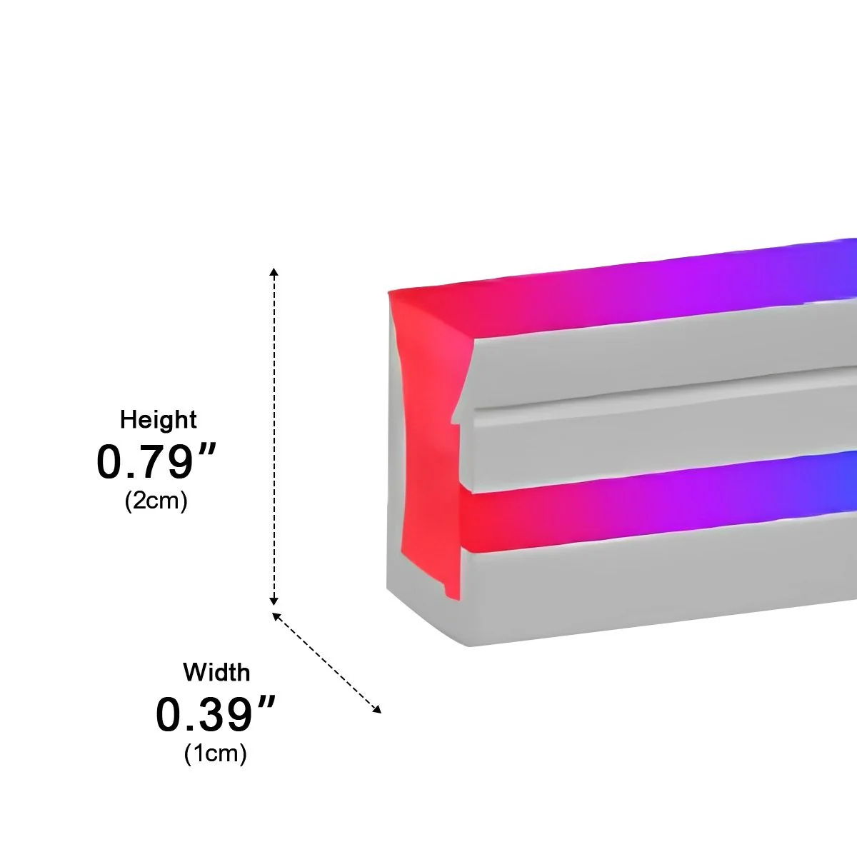 24V Waterproof RGB Outdoor Recessed Flexible LED Linear Lights 39.37 '' - Image 8
