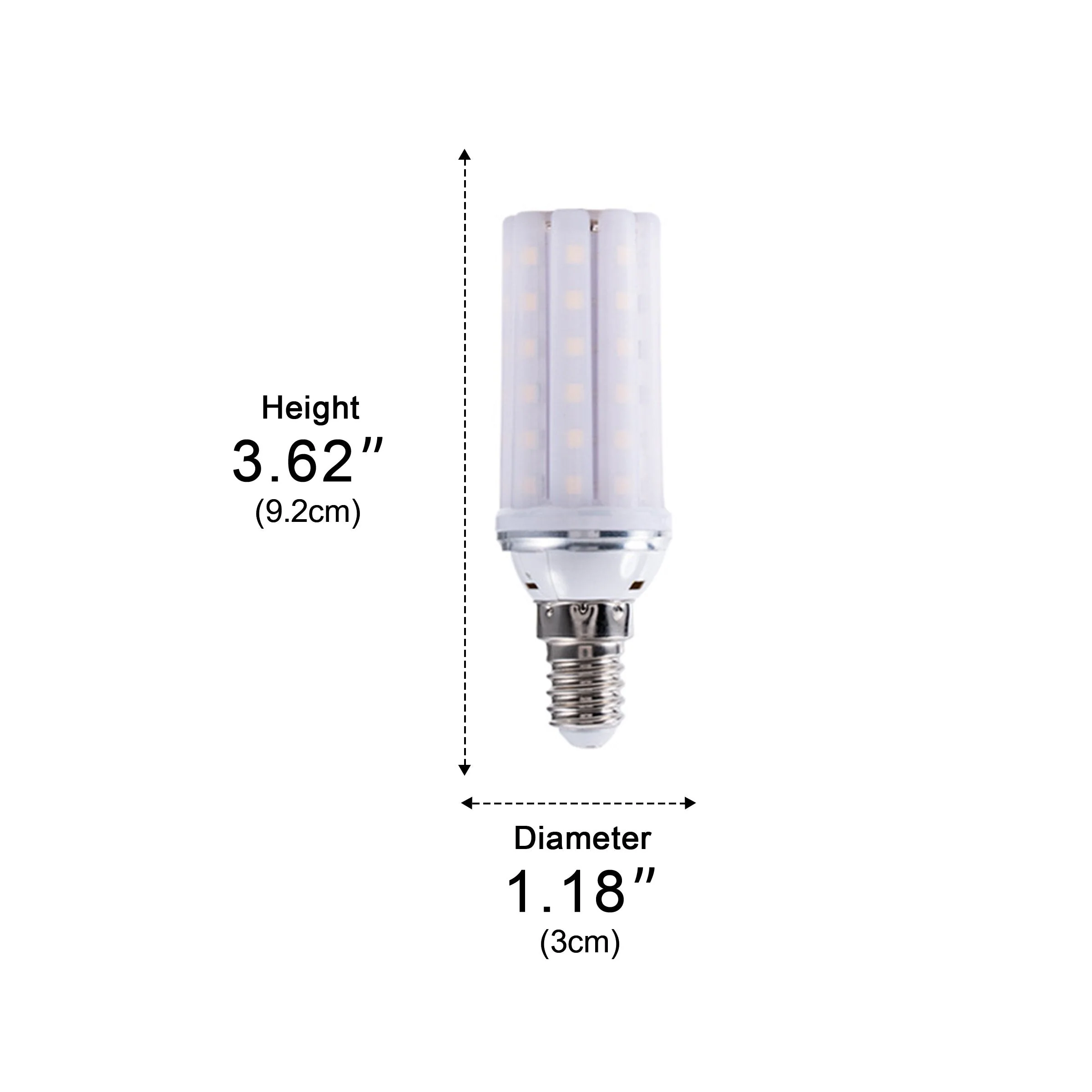 2 pcs E26/E12 3 Color Modes LED Light Bulbs - Image 7