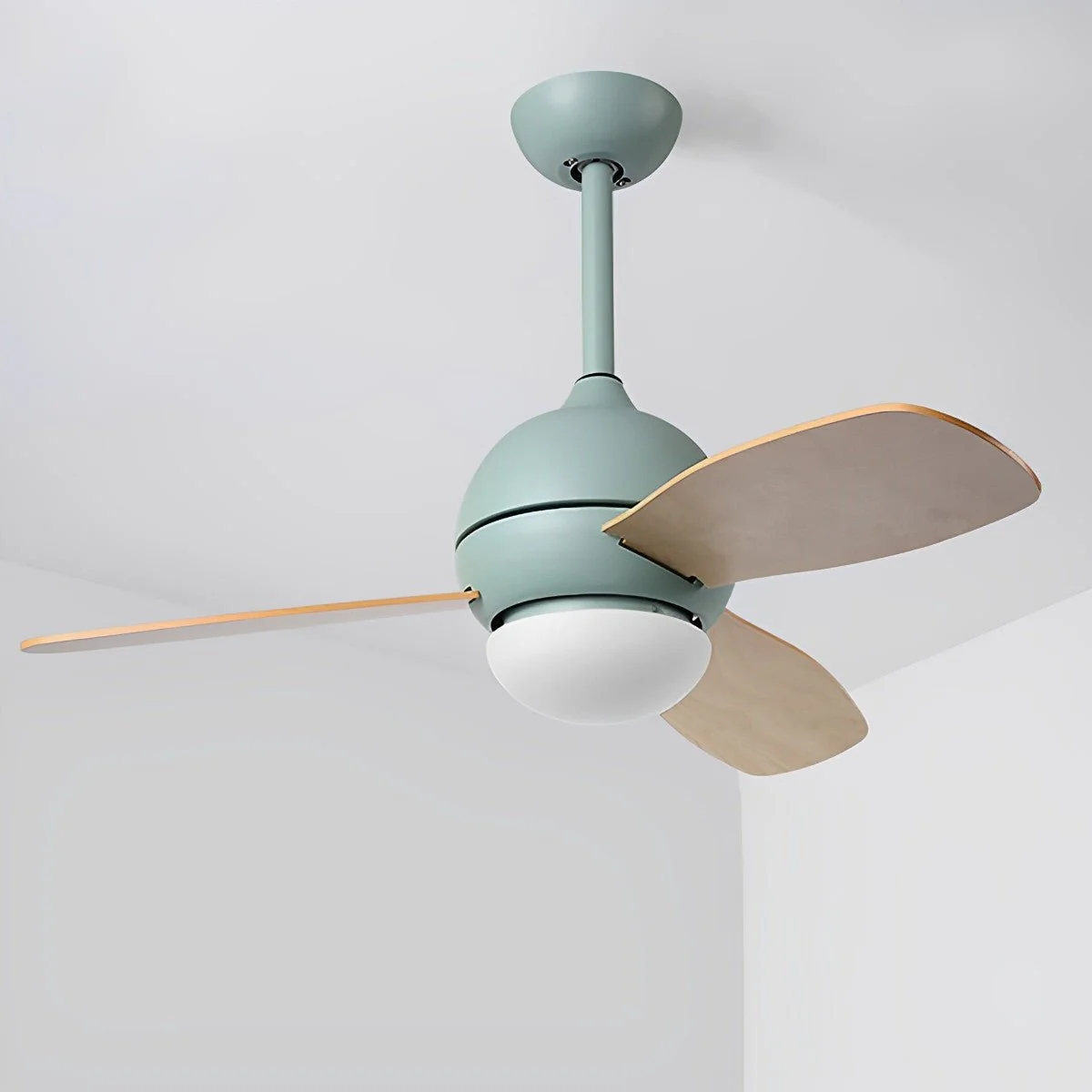 Nordic Minimalist LED Ceiling Paddle Fan DC Motor with Remote Control Fan - Image 11