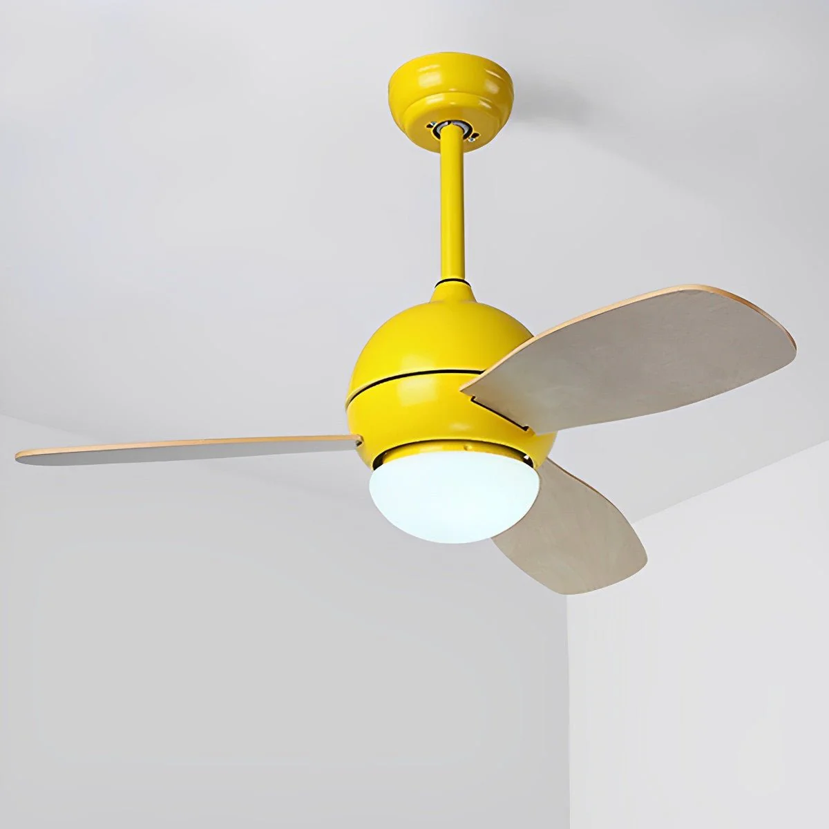 Nordic Minimalist LED Ceiling Paddle Fan DC Motor with Remote Control Fan - Image 12