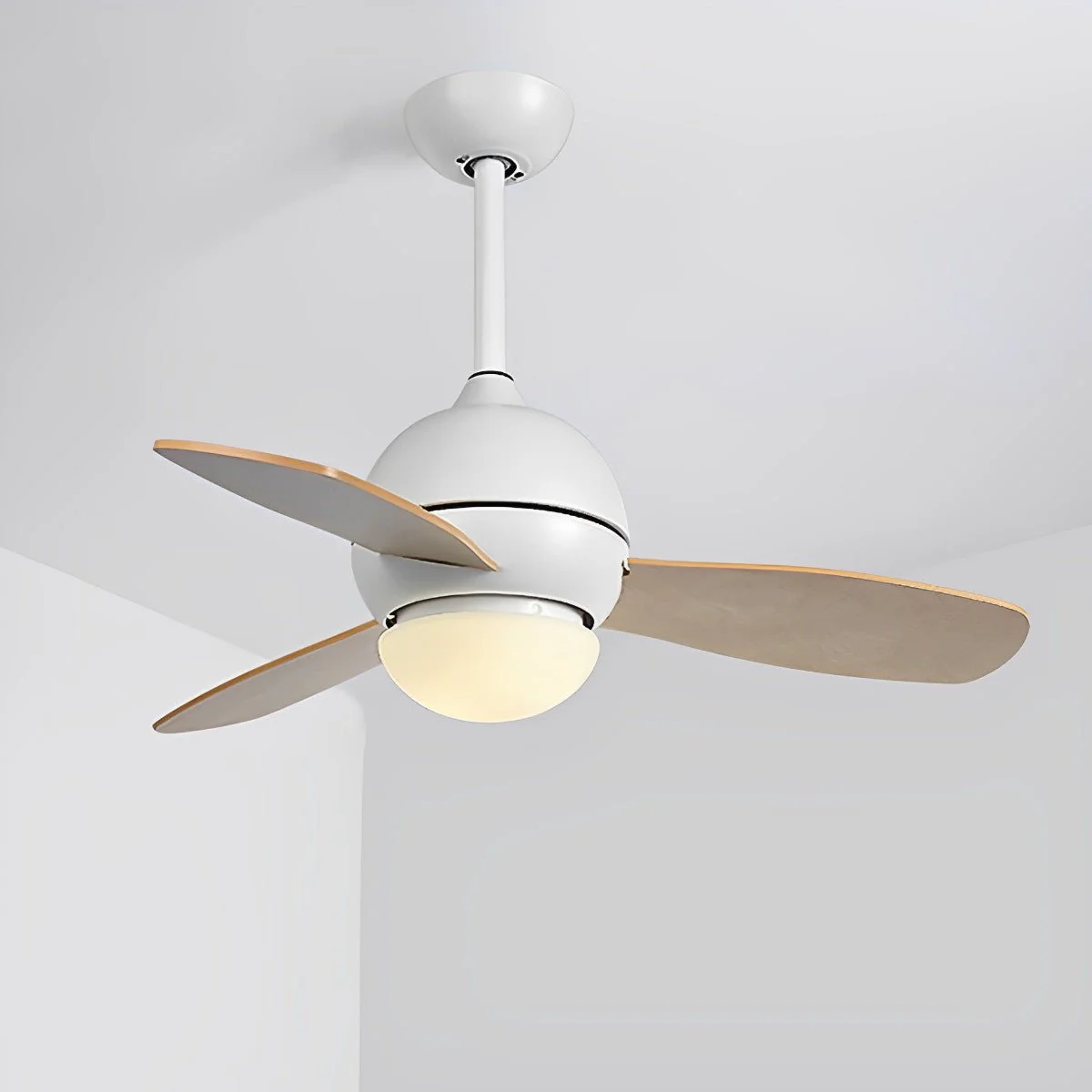 Nordic Minimalist LED Ceiling Paddle Fan DC Motor with Remote Control Fan - Image 7