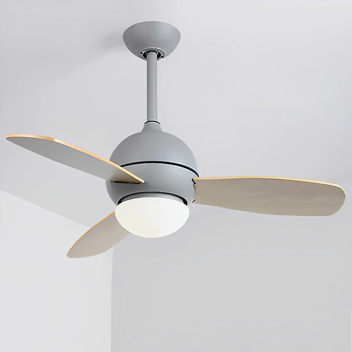Nordic Minimalist LED Ceiling Paddle Fan DC Motor with Remote Control Fan - Image 9