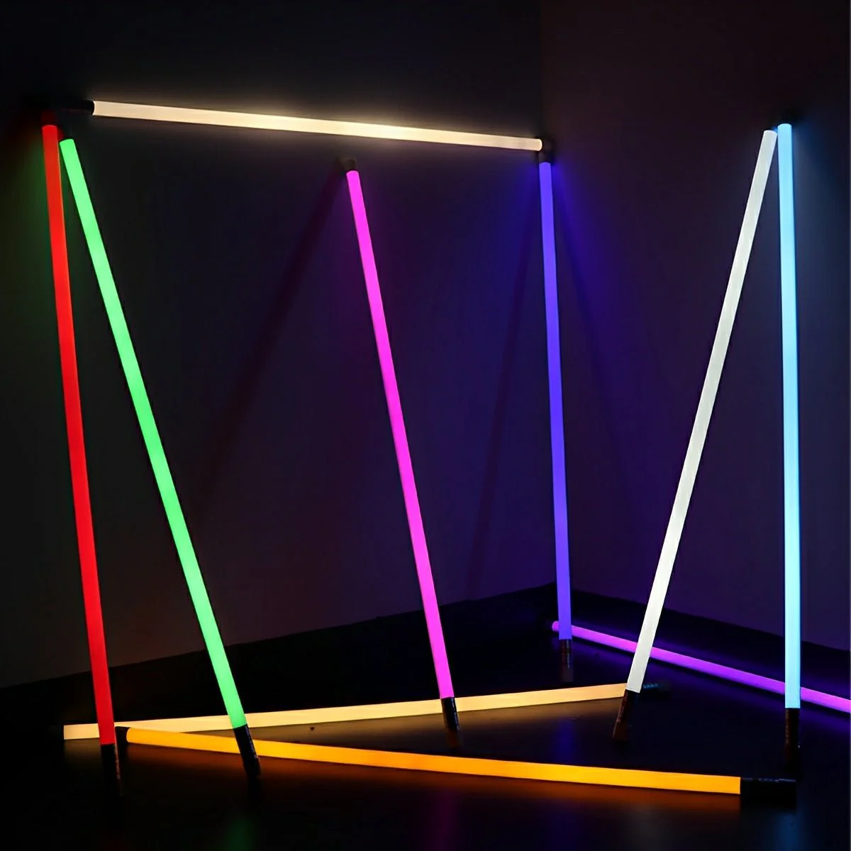 360° LED Tube Handheld Wireless Light Stick Atmosphere Light Rechargeable - Image 5