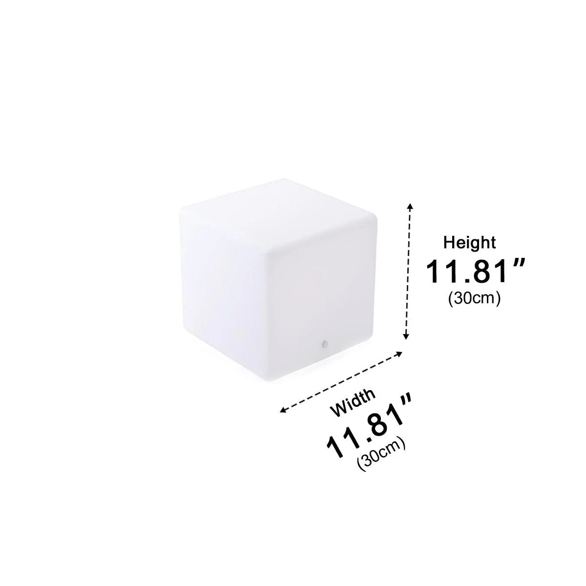 360 ° Modern Minimalist Cube Outdoor Floor Lamp - Image 10