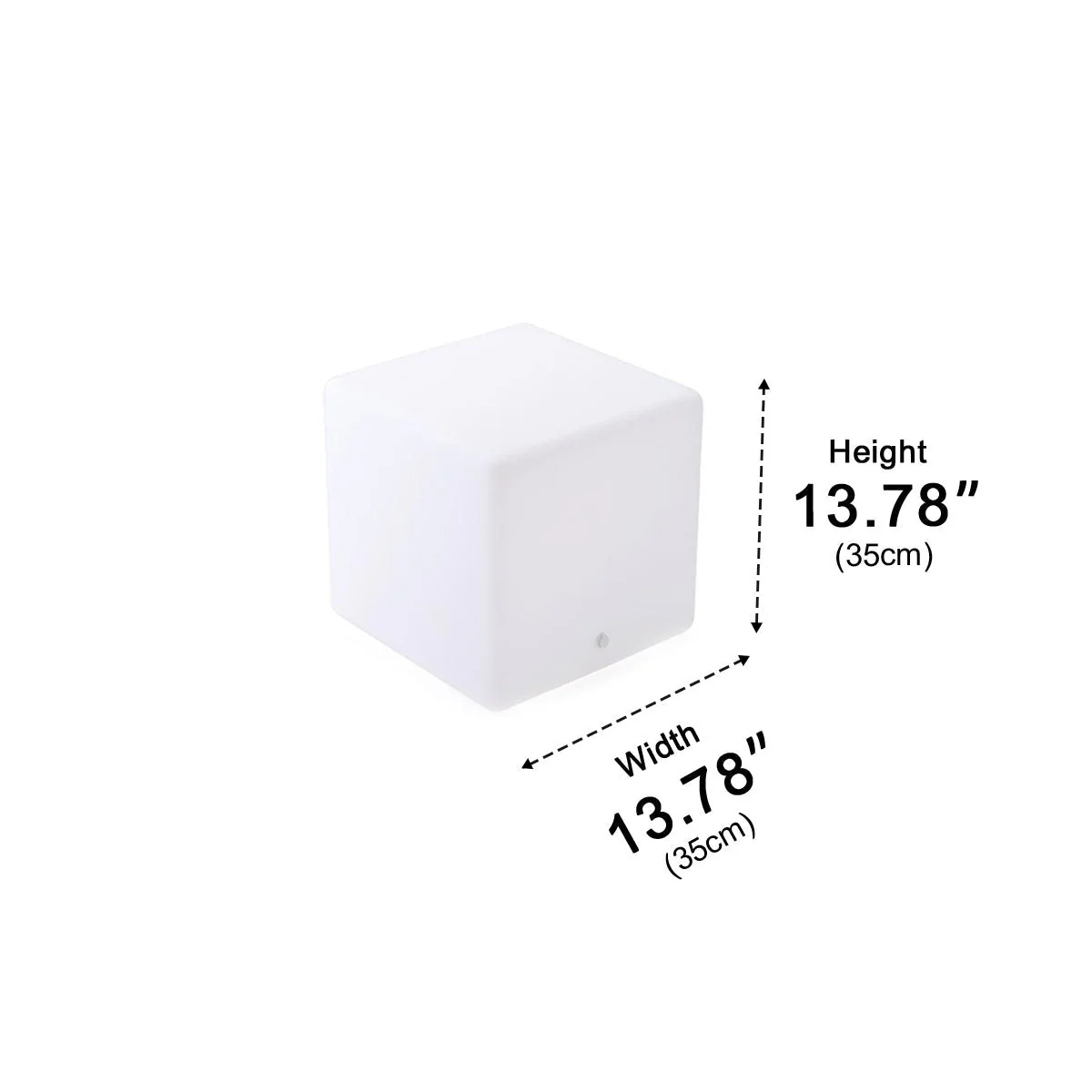 360 ° Modern Minimalist Cube Outdoor Floor Lamp - Image 11