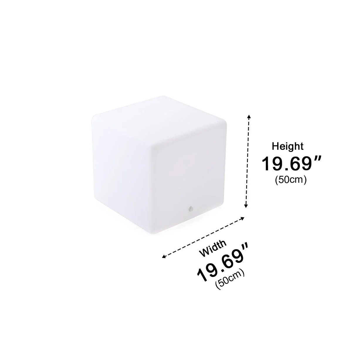360 ° Modern Minimalist Cube Outdoor Floor Lamp - Image 14