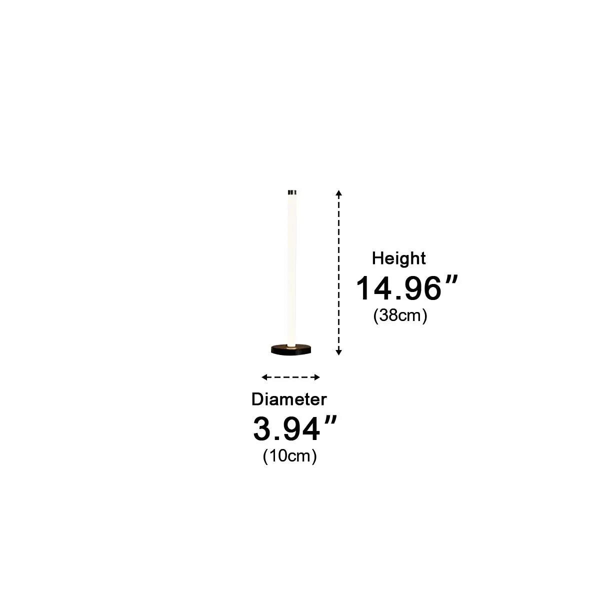 360 ° Modern Minimalist Long Strip LED Floor Lamp - Image 11
