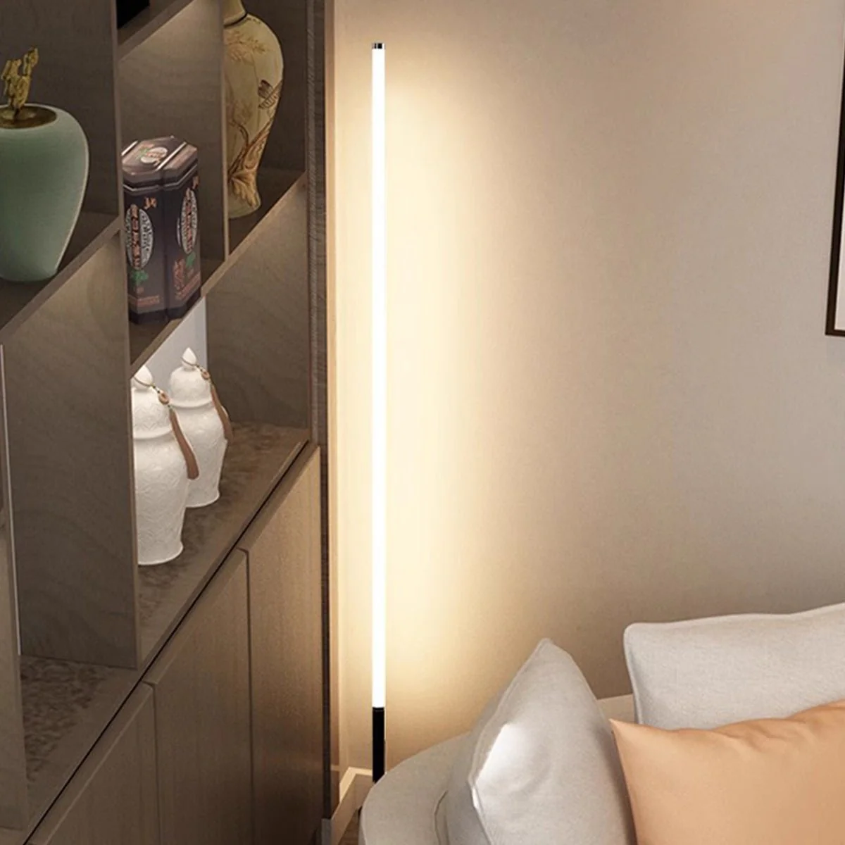 360 ° Modern Minimalist Long Strip LED Floor Lamp - Image 16