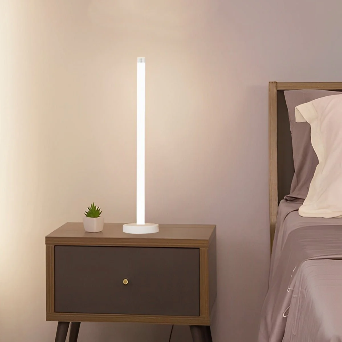 360 ° Modern Minimalist Long Strip LED Floor Lamp - Image 19