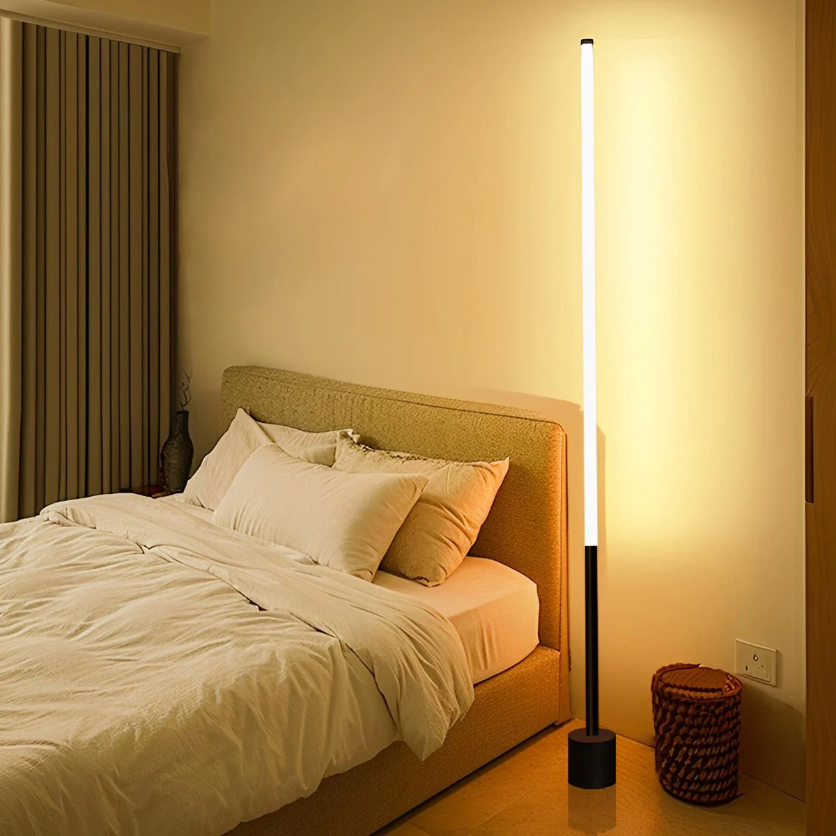360 ° Modern Minimalist Long Strip LED Floor Lamp - Image 6