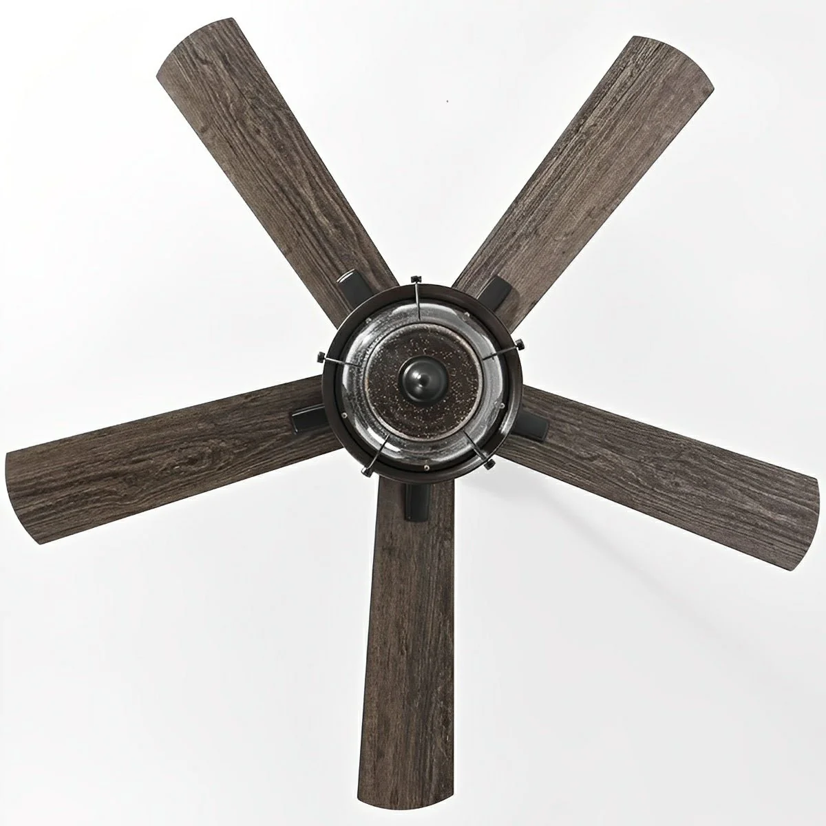52" Black Classic Globe Lamp Outdoor DC Motor Reverse Ceiling Fan Light - Image 7