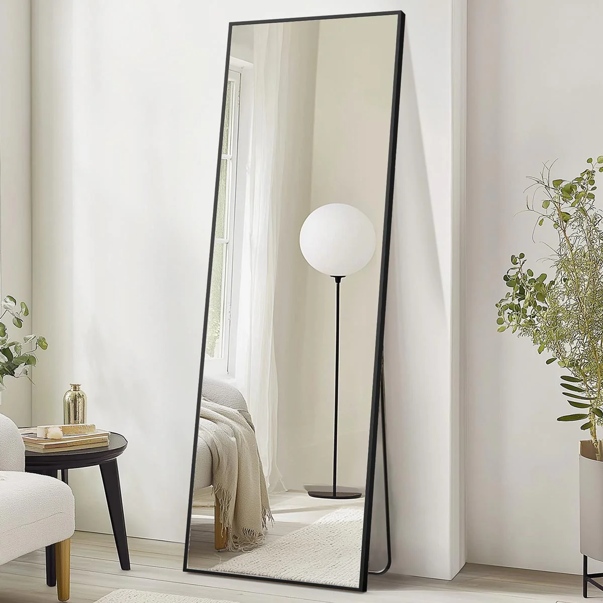 71"x26" Large Full Body Floor Mirror Standing Wall Mirror - Image 4