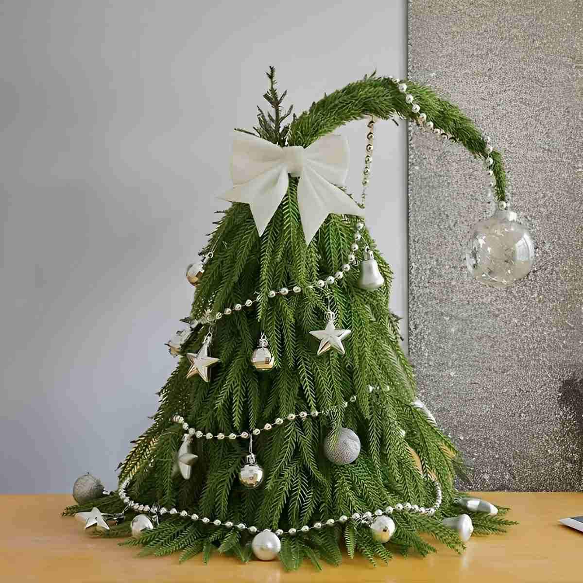 Artificial Small Christmas Tree Table Tree Xmas Decorations Gift - Image 3