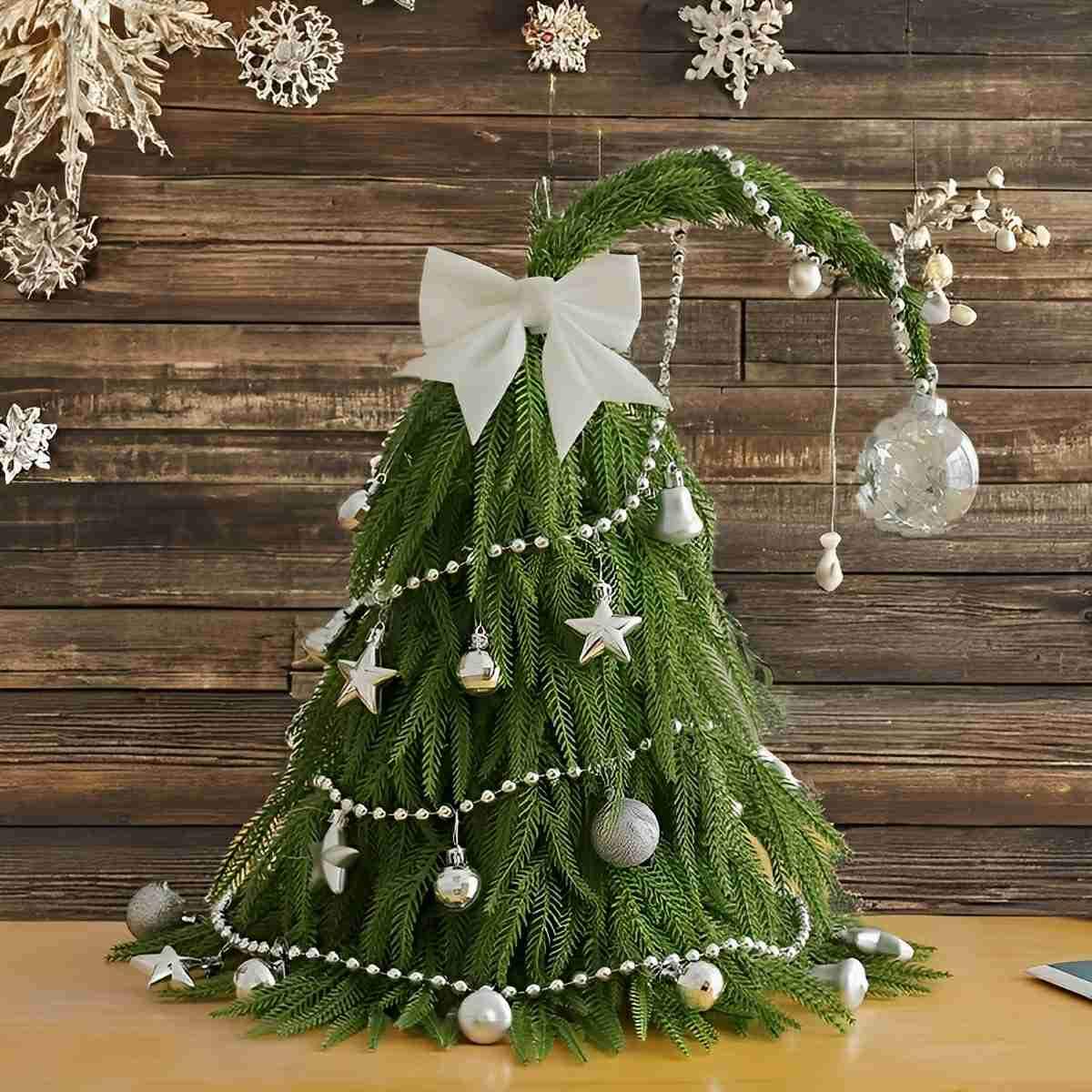 Artificial Small Christmas Tree Table Tree Xmas Decorations Gift - Image 4