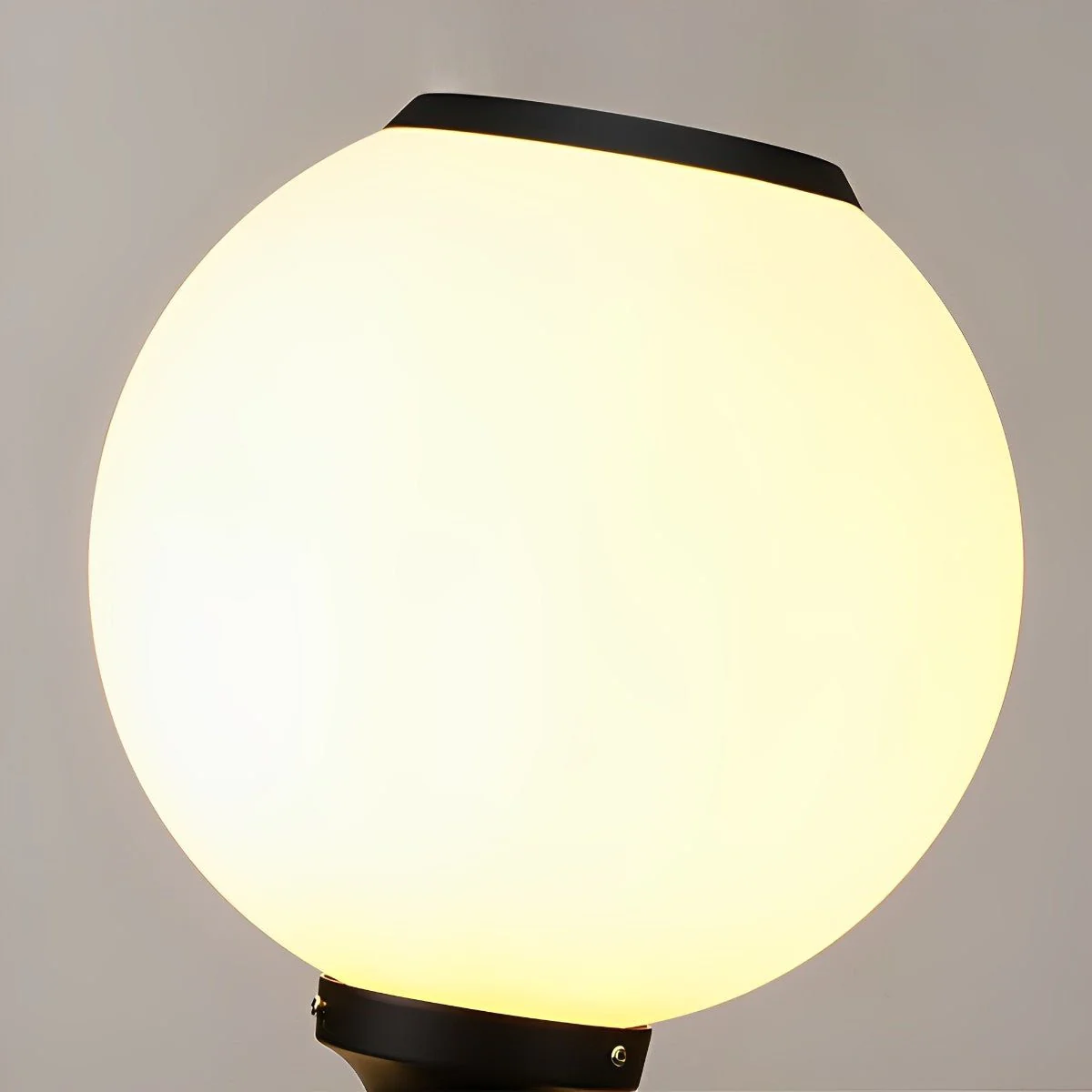 Waterproof Ball Three Step Dimming LED Solar Post Caps Lights - Image 7