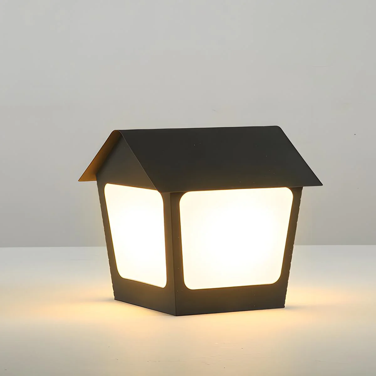 Black Waterproof House Outdoor Post Lights - Image 7