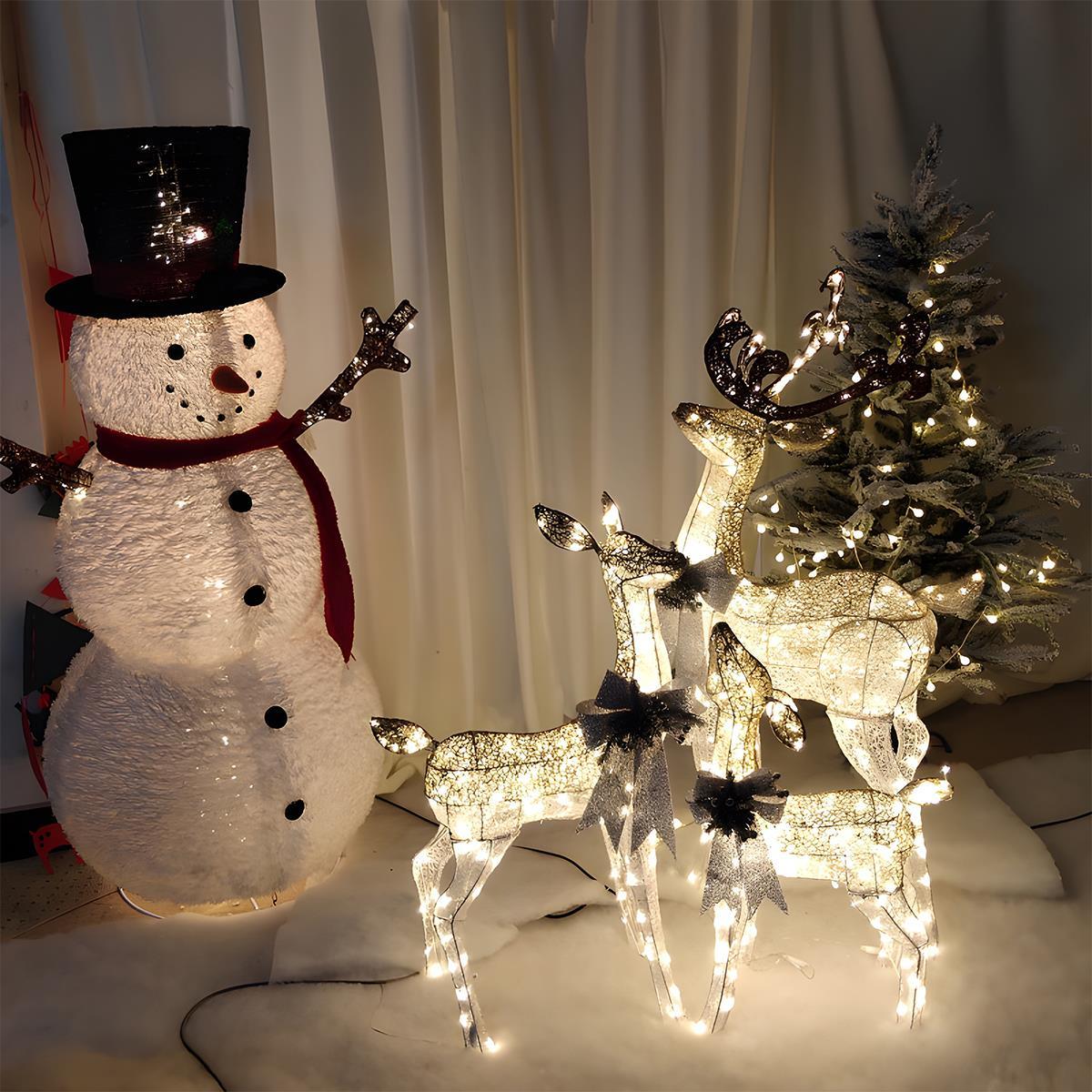 Christmas Elk Plug In Luminous Decor Light Ornaments - Image 6