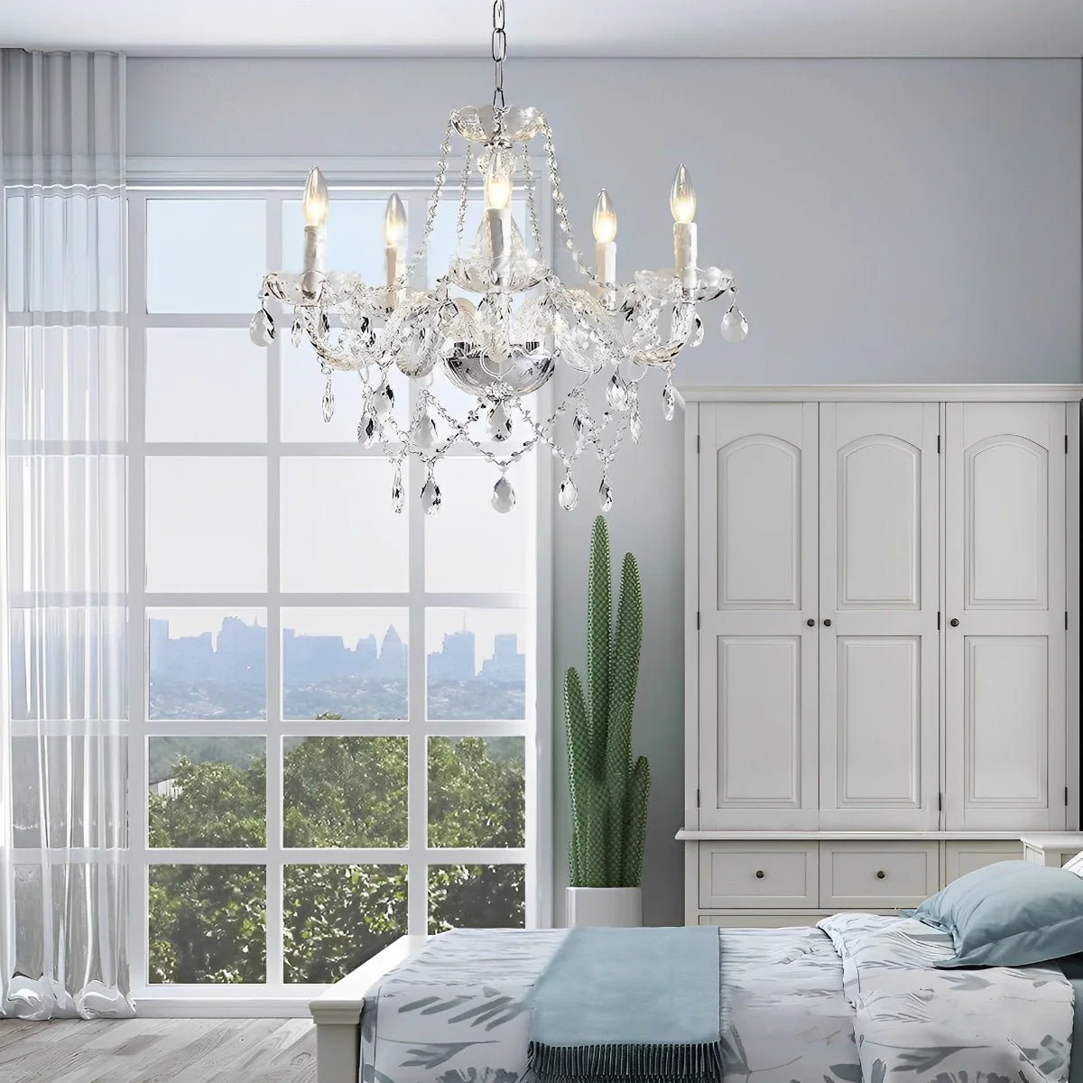 Classic Luxury Crystal Candle Chandelier Light - Image 5