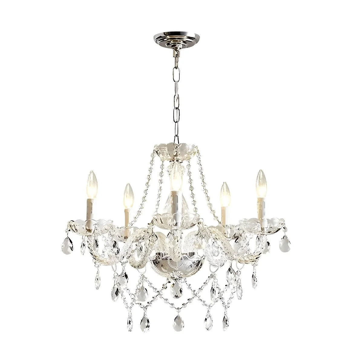 Classic Luxury Crystal Candle Chandelier Light - Image 8