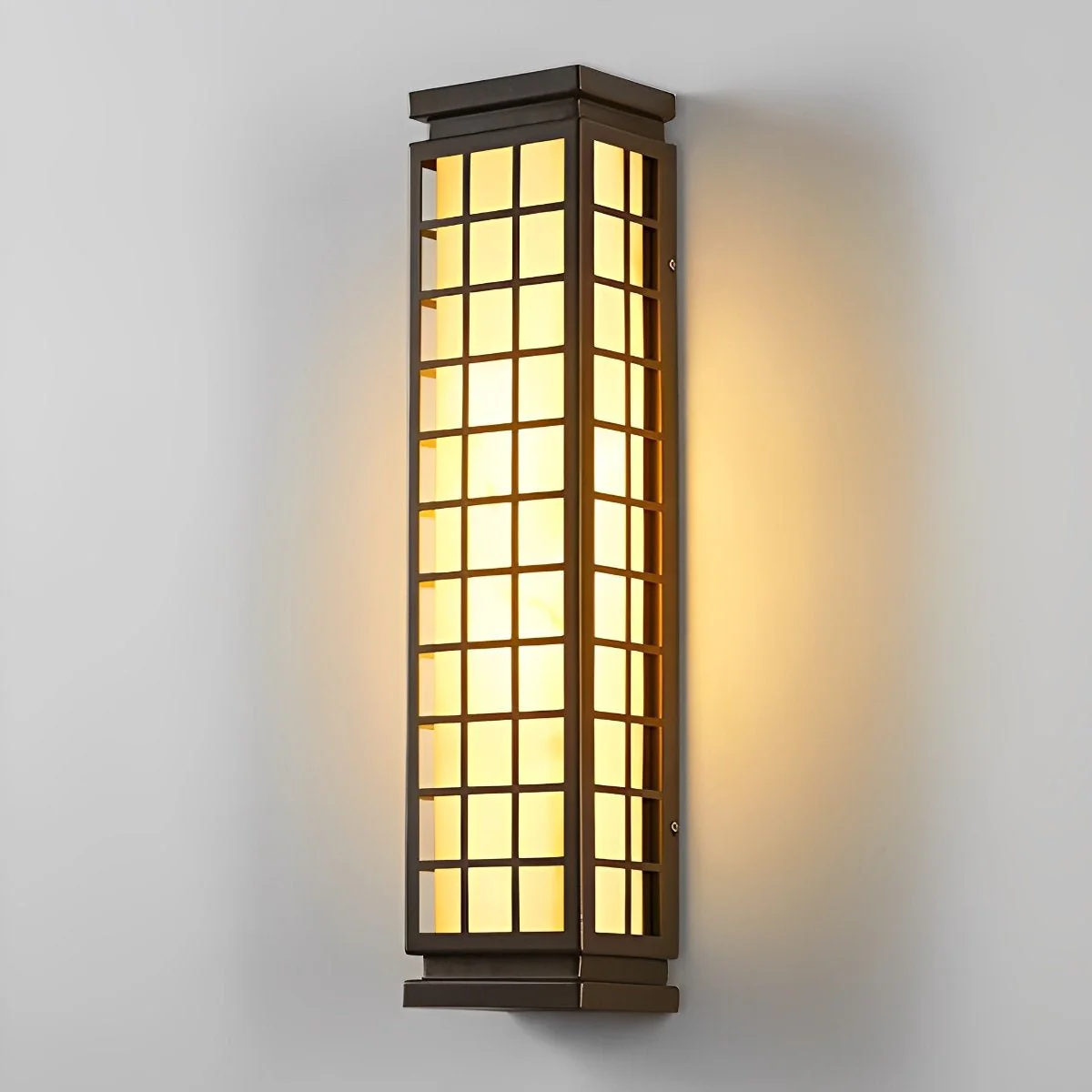 Classic Rectangular Waterproof Vintage Outdoor Wall Lights - Image 3