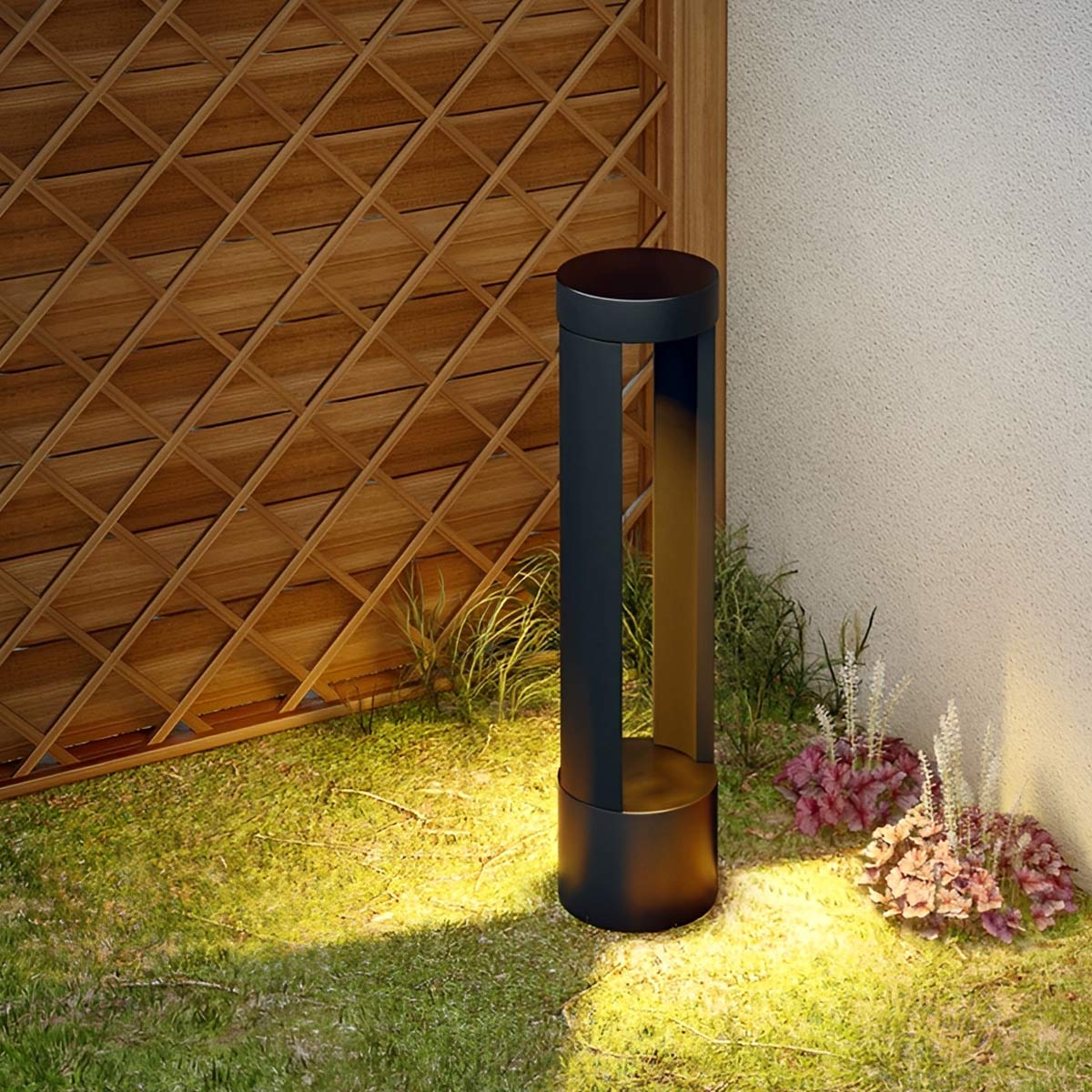 Waterproof Hollow Cylindrical Shaped LED Lamp Post Lights - Image 4