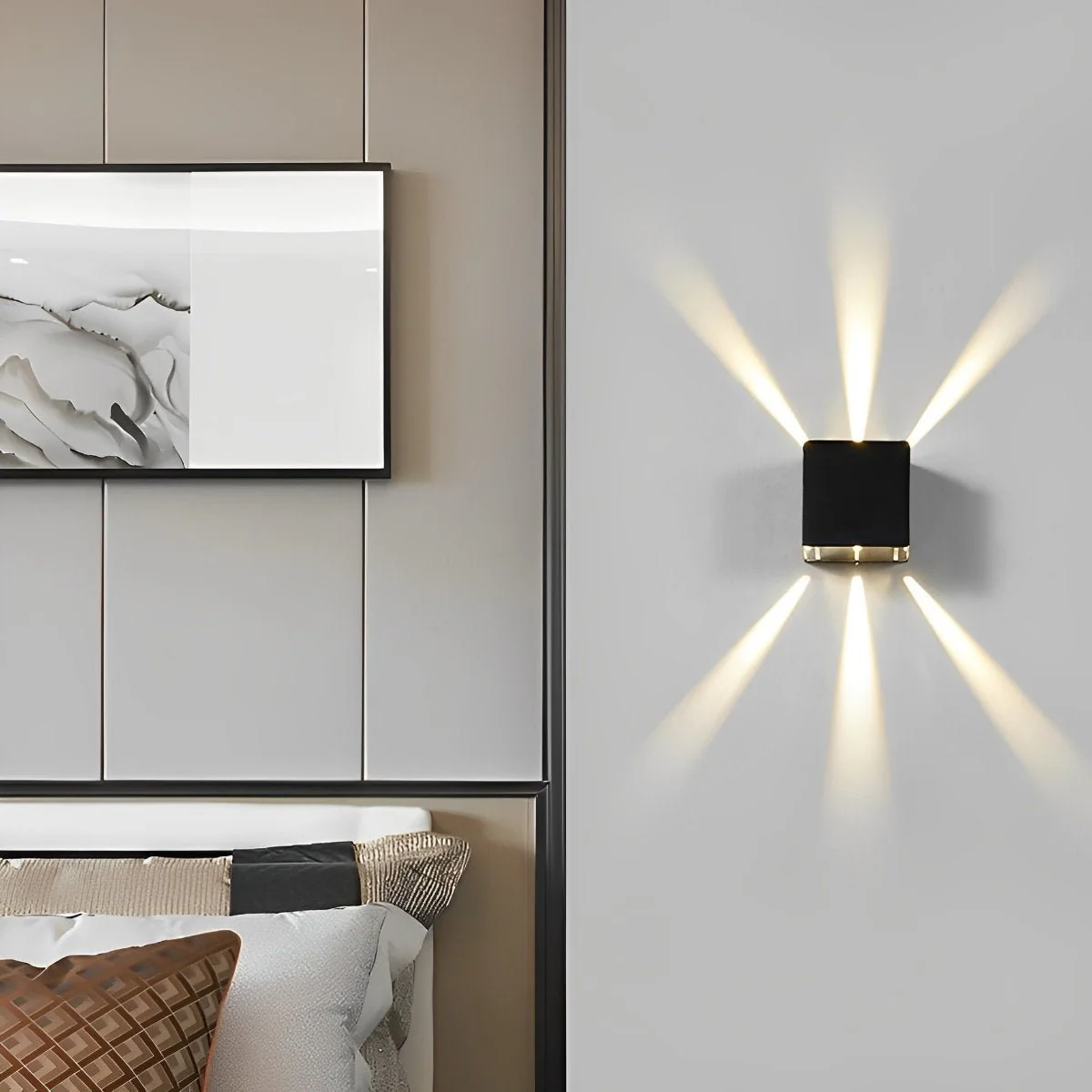 Creative Outdoor Waterproof Nordic Style Up Down Wall Lights - Image 4