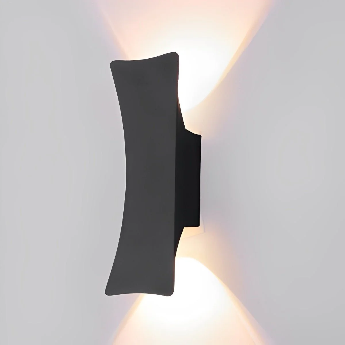 Waterproof Modern Arc Up and Down Outdoor Wall Light - Image 5