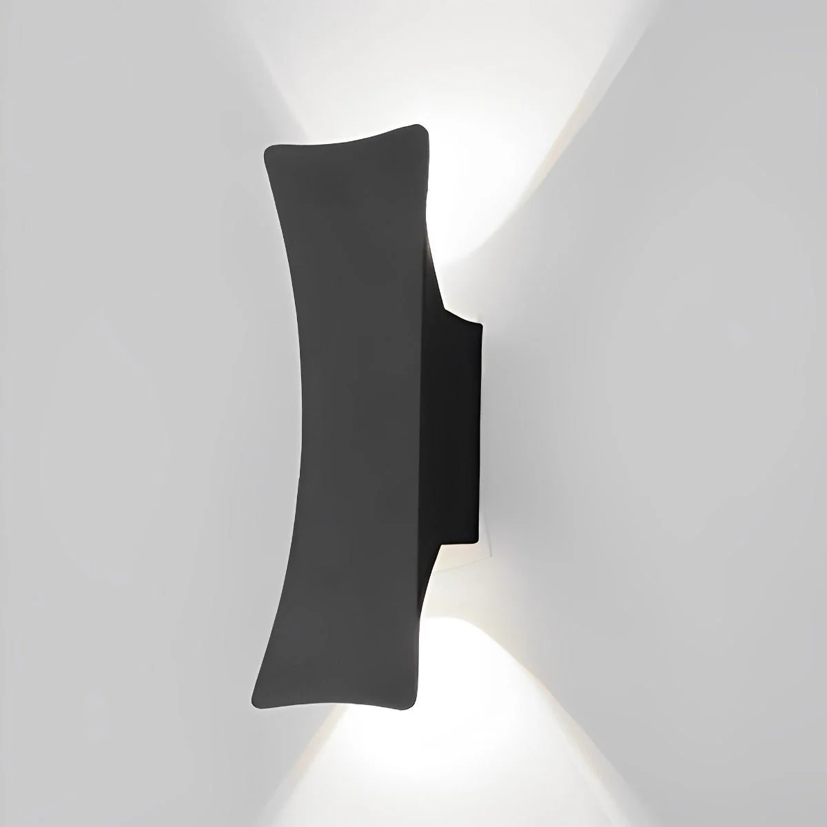 Waterproof Modern Arc Up and Down Outdoor Wall Light - Image 6