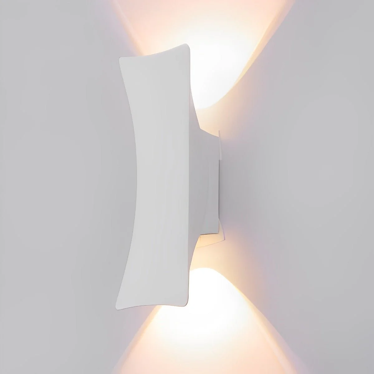 Waterproof Modern Arc Up and Down Outdoor Wall Light - Image 7