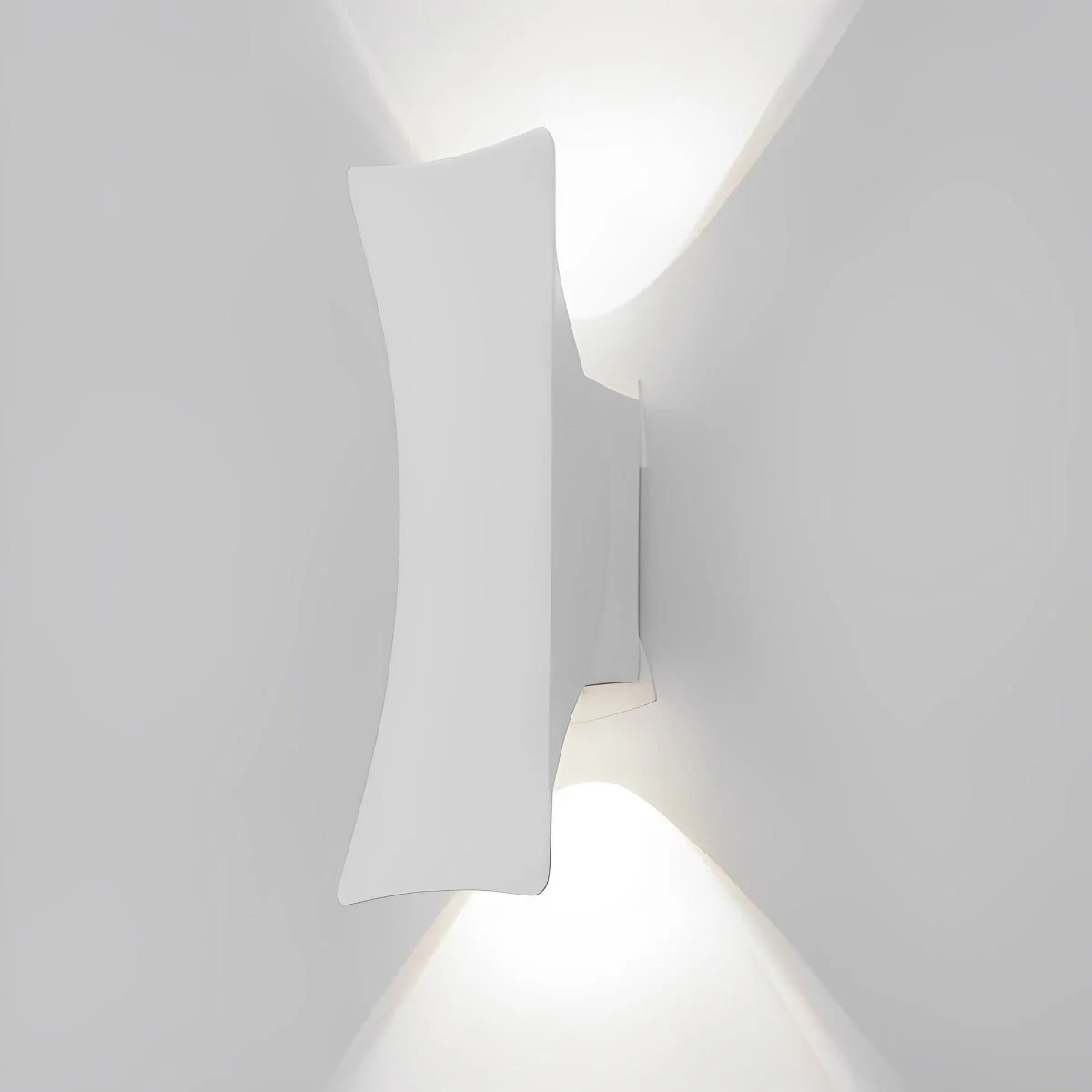 Waterproof Modern Arc Up and Down Outdoor Wall Light - Image 8