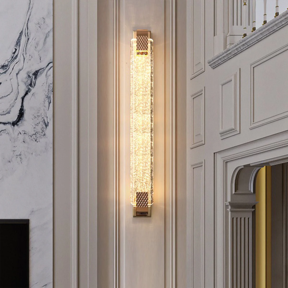 Crystal Bubbles Strip 3-Step Dimming Post-Modern LED Light - Image 9