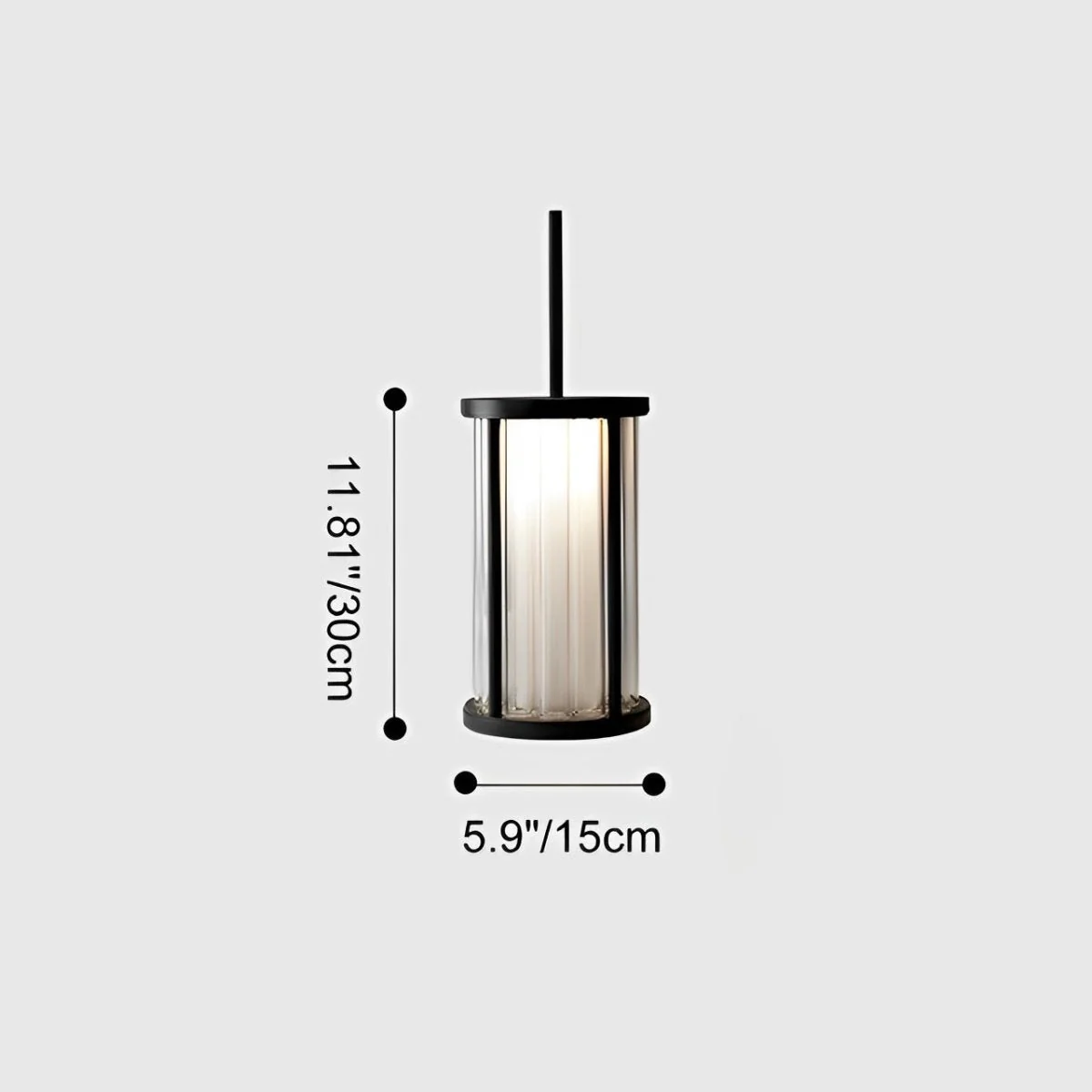 Cylinder Waterproof LED Outdoor Hanging Lights - Image 6