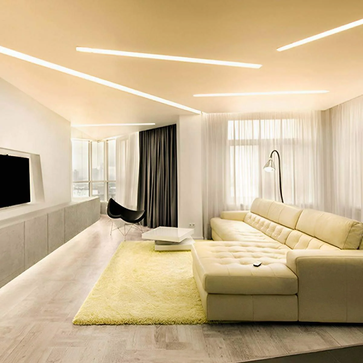 DC 24V Waterproof Outdoor Recessed COB Flexible Linear Stair Lights - Image 6