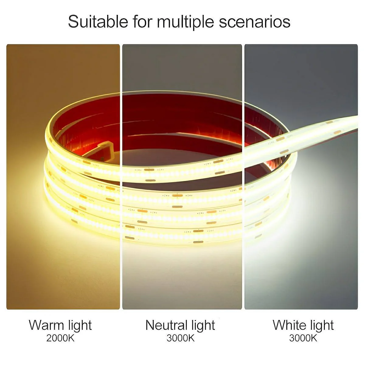 DC 24V Waterproof Underwater Outdoor Recessed COB Flexible Linear Lights - Image 7