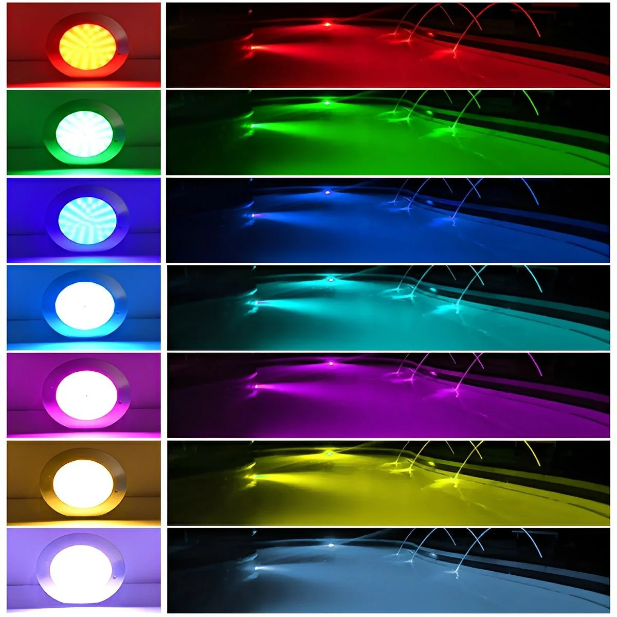 Smart Dimmable DC12V RGB Outdoor Underwater Recessed Ground LED Spot Lights - Image 11