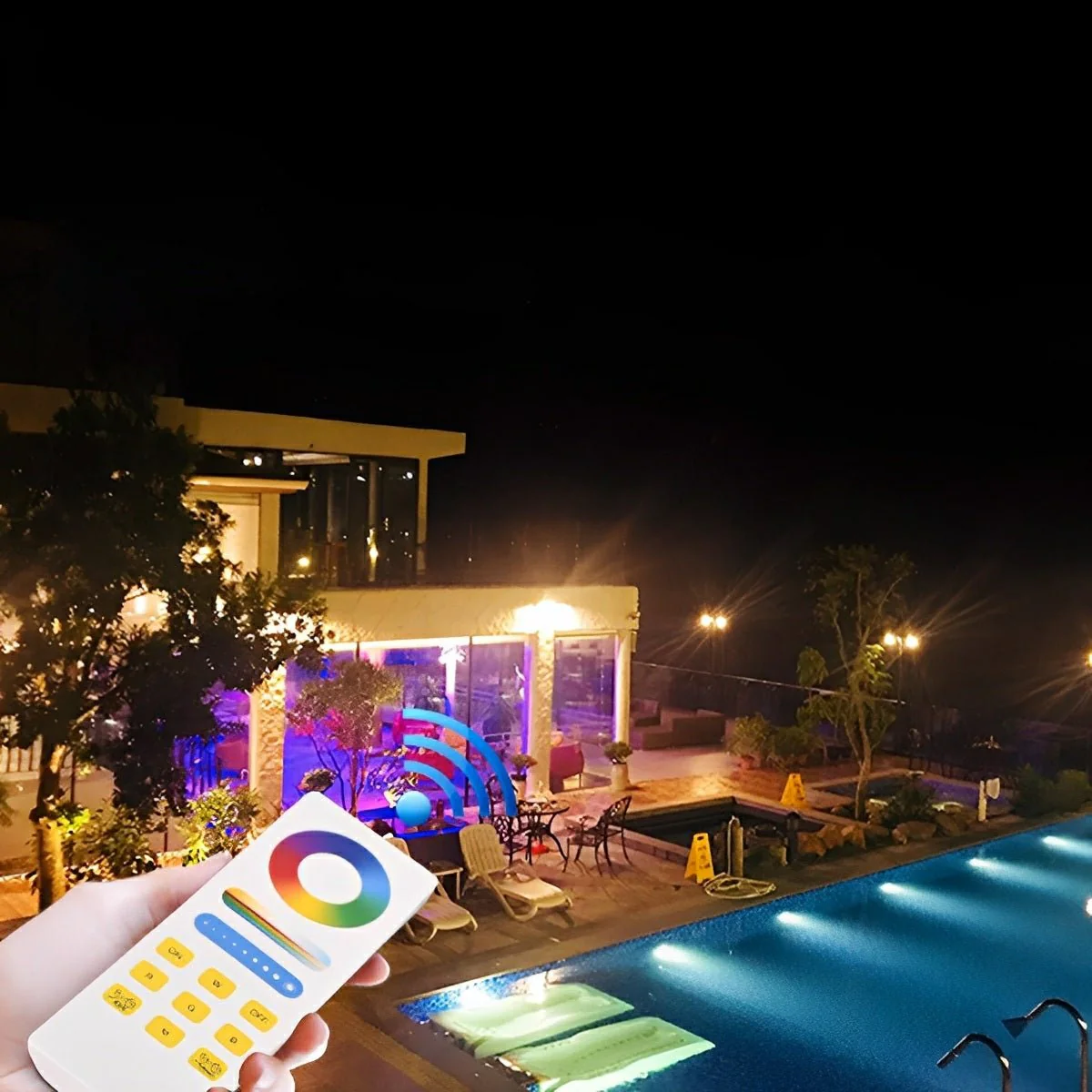 Smart Dimmable DC12V RGB Outdoor Underwater Recessed Ground LED Spot Lights - Image 5