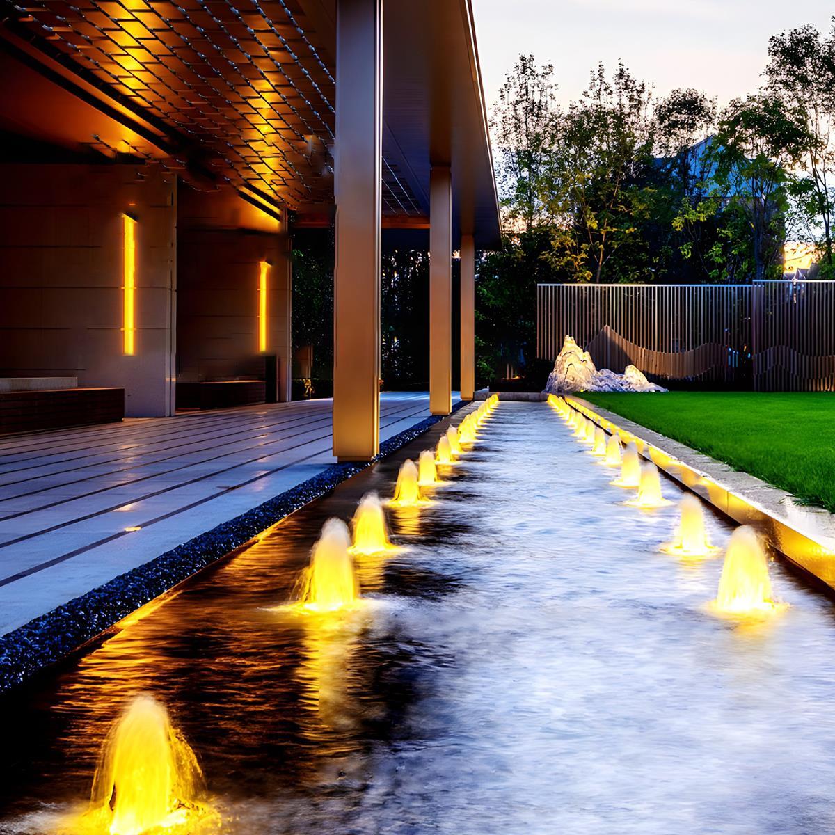 DC24V Low Voltage Outdoor Waterproof Recessed Ground LED Fountain Spot Lights Swimming Pool - Image 4