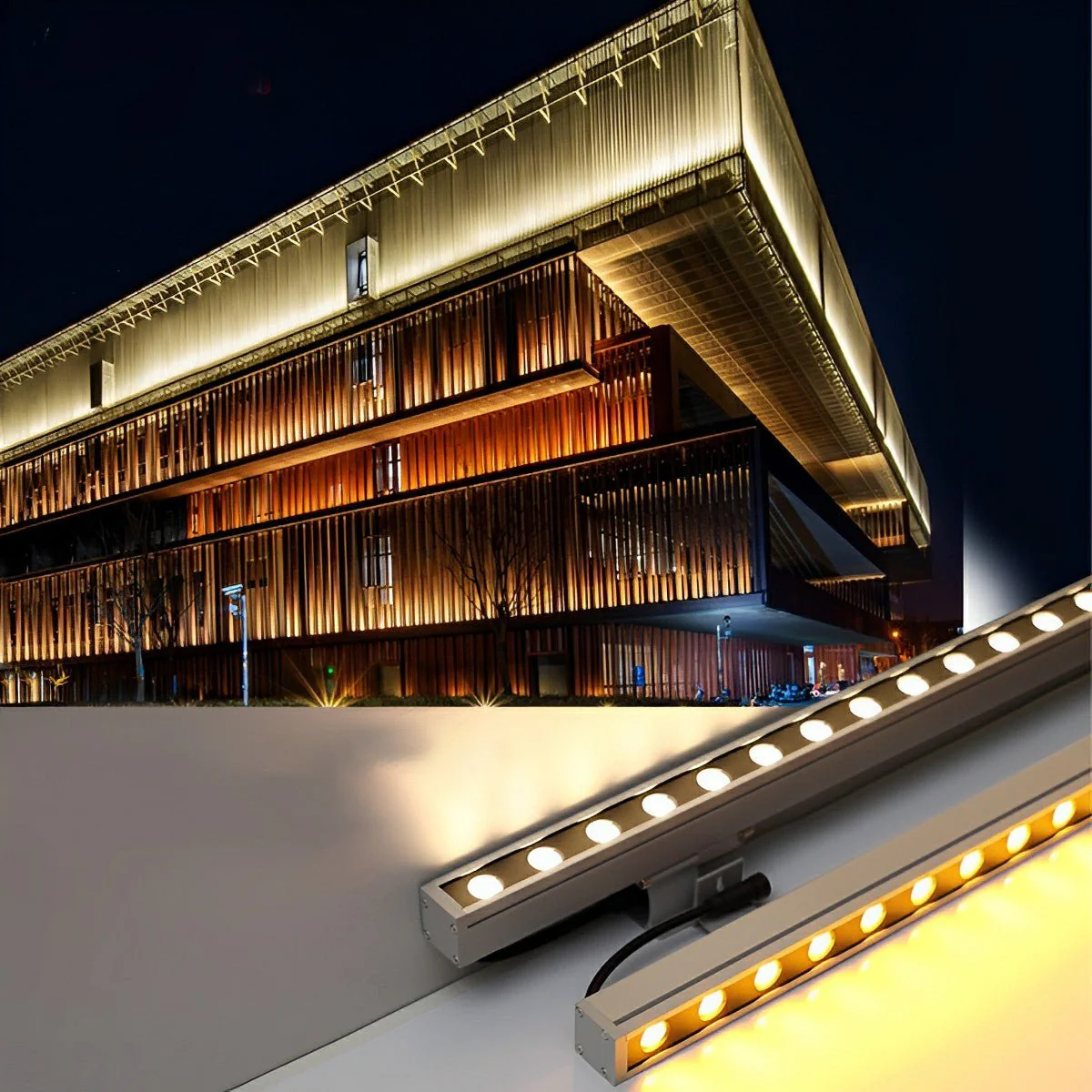DC24V Low Voltage Waterproof Outdoor LED Wall Washer Lights 39.37'' - Image 2