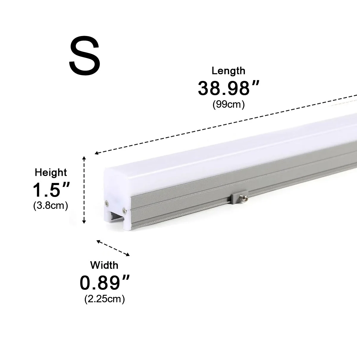 DC24V Minimalist Waterproof  White Modern LED Linear Lights Recessed light - Image 14